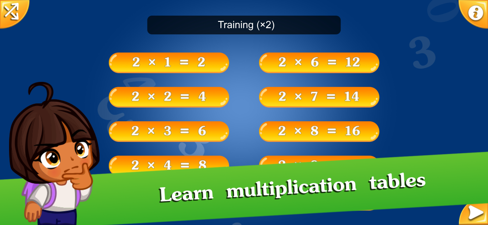 اسکرین شات 5 بازی Math: Multiply & Division