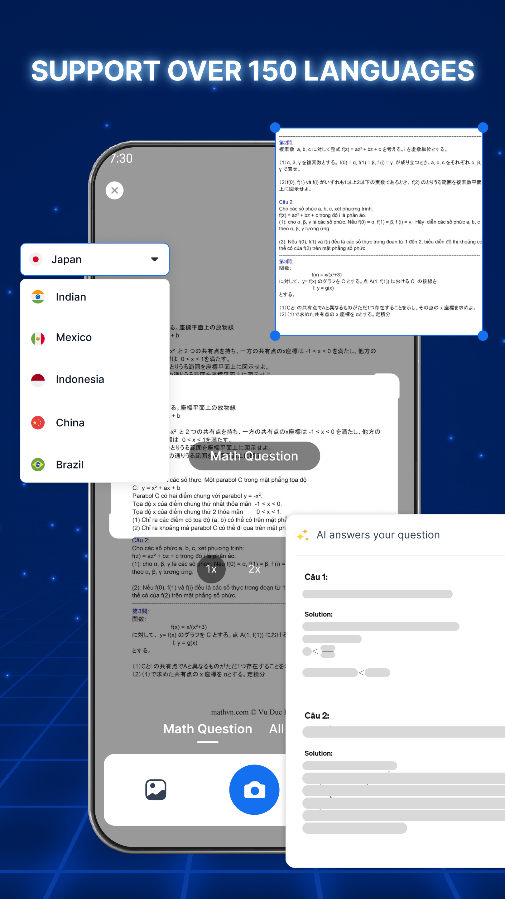 اسکرین شات 7 برنامه AI Math Tutor: Solve & Learn