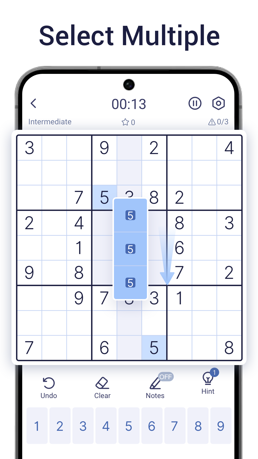 اسکرین شات 3 بازی Sudoku Master!