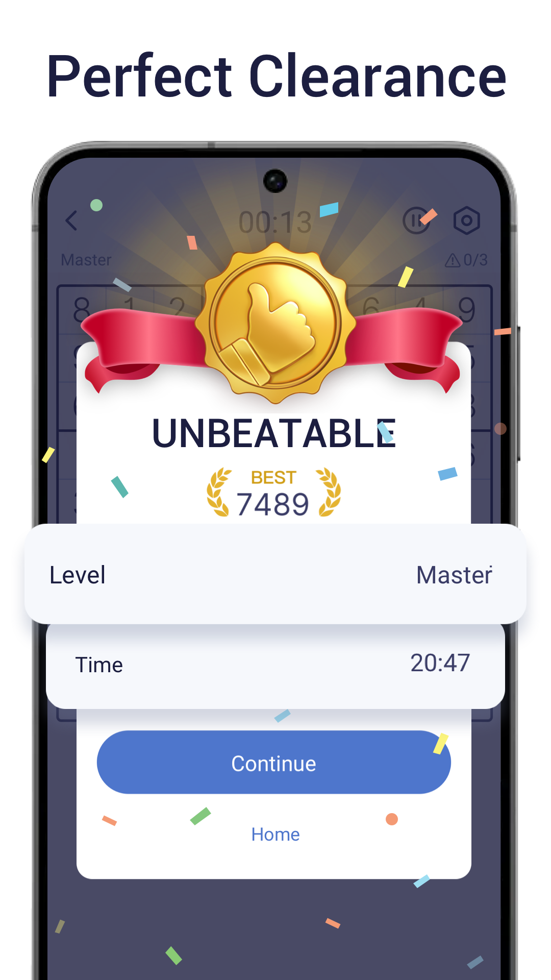 اسکرین شات 7 بازی Sudoku Master!