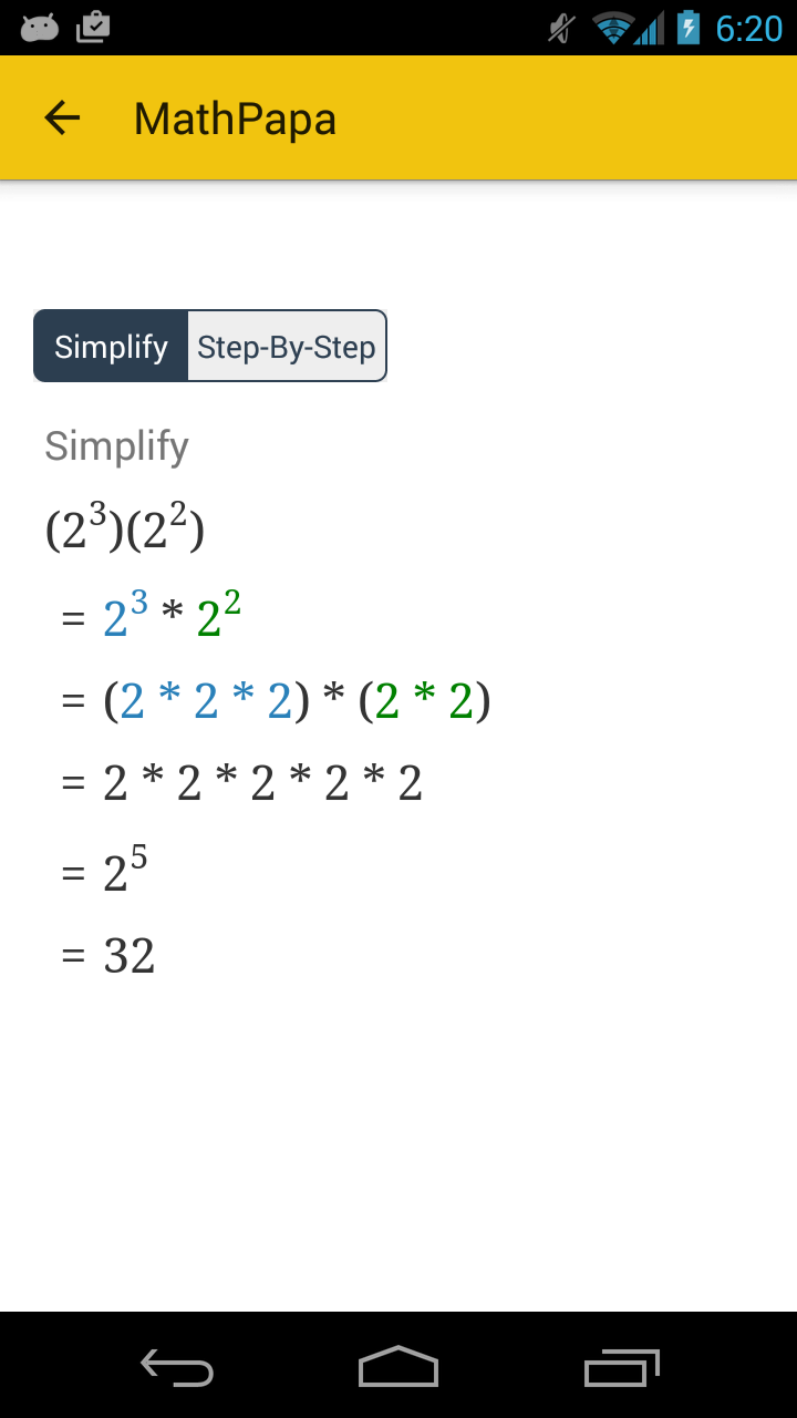 دانلود برنامه MathPapa - Algebra Calculator برای اندروید | مایکت