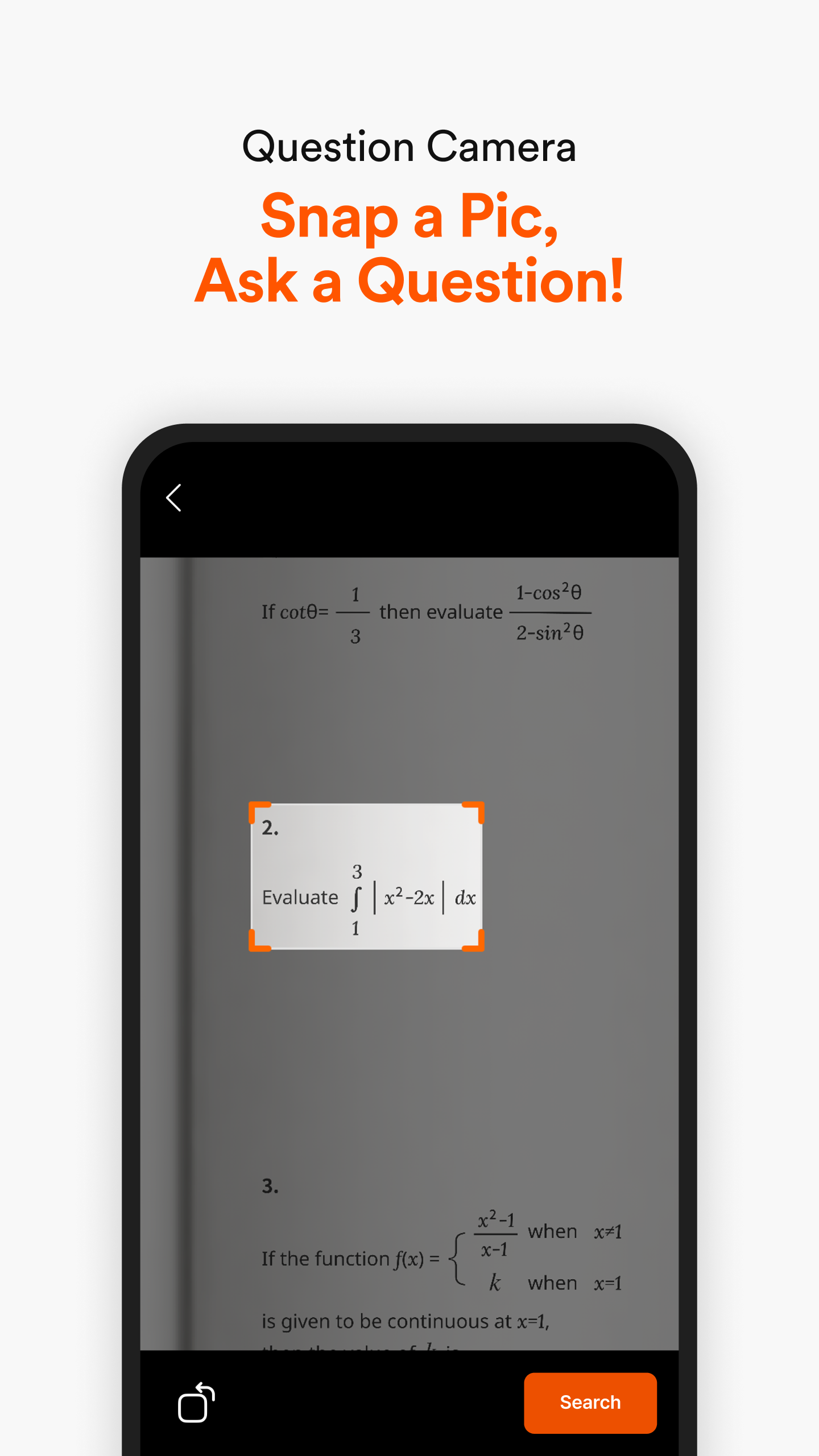 اسکرین شات 1 برنامه QANDA: AI Math & Study Helper