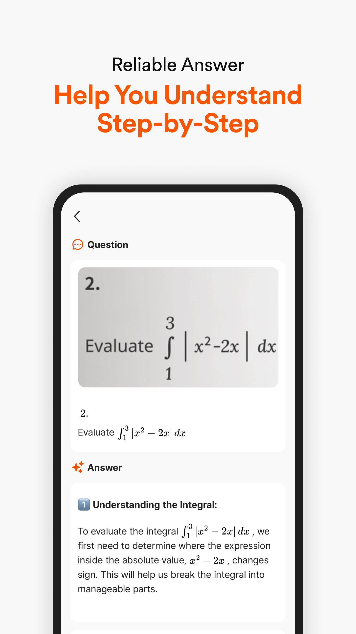 اسکرین شات 2 برنامه QANDA: AI Math & Study Helper