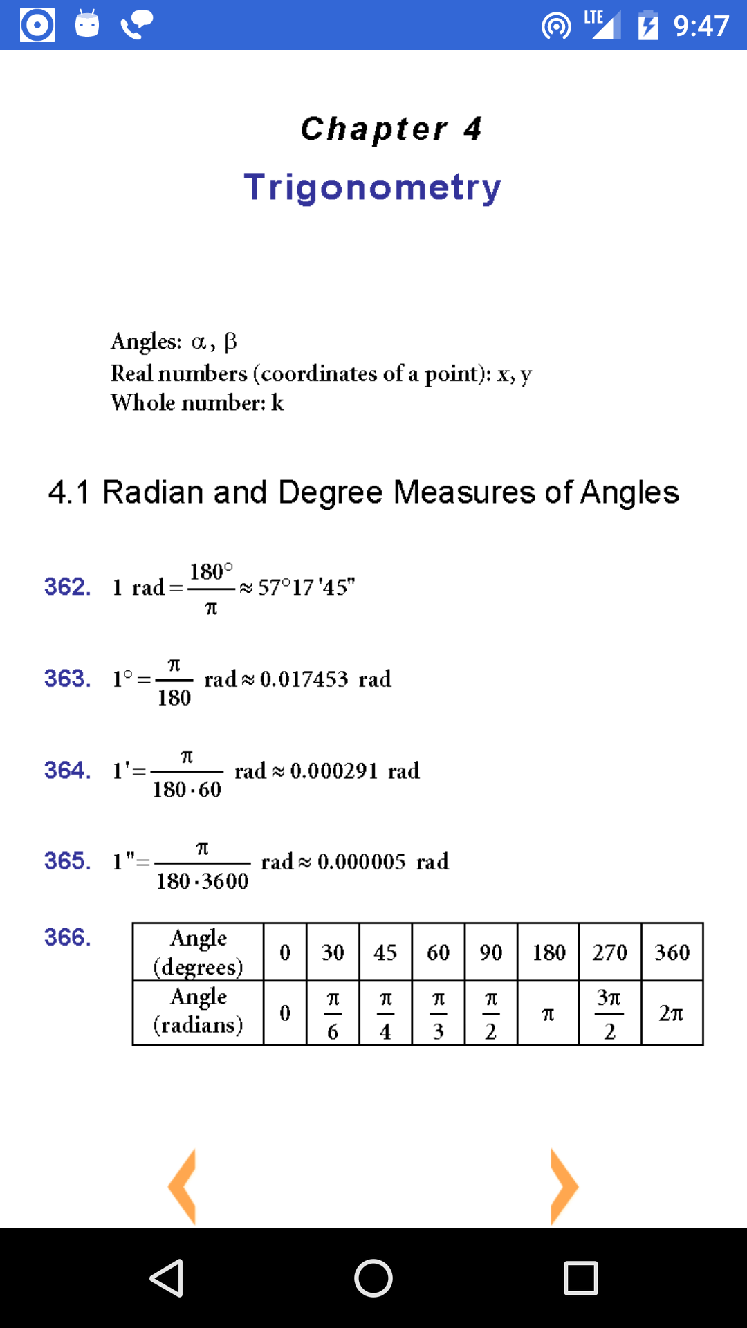 اسکرین شات 8 برنامه Math Formulas