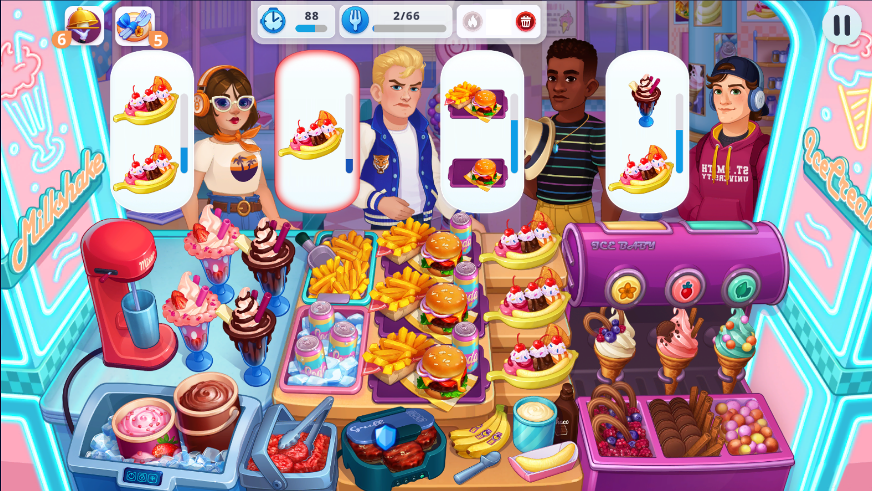 اسکرین شات 8 بازی Cooking Live - Cooking games
