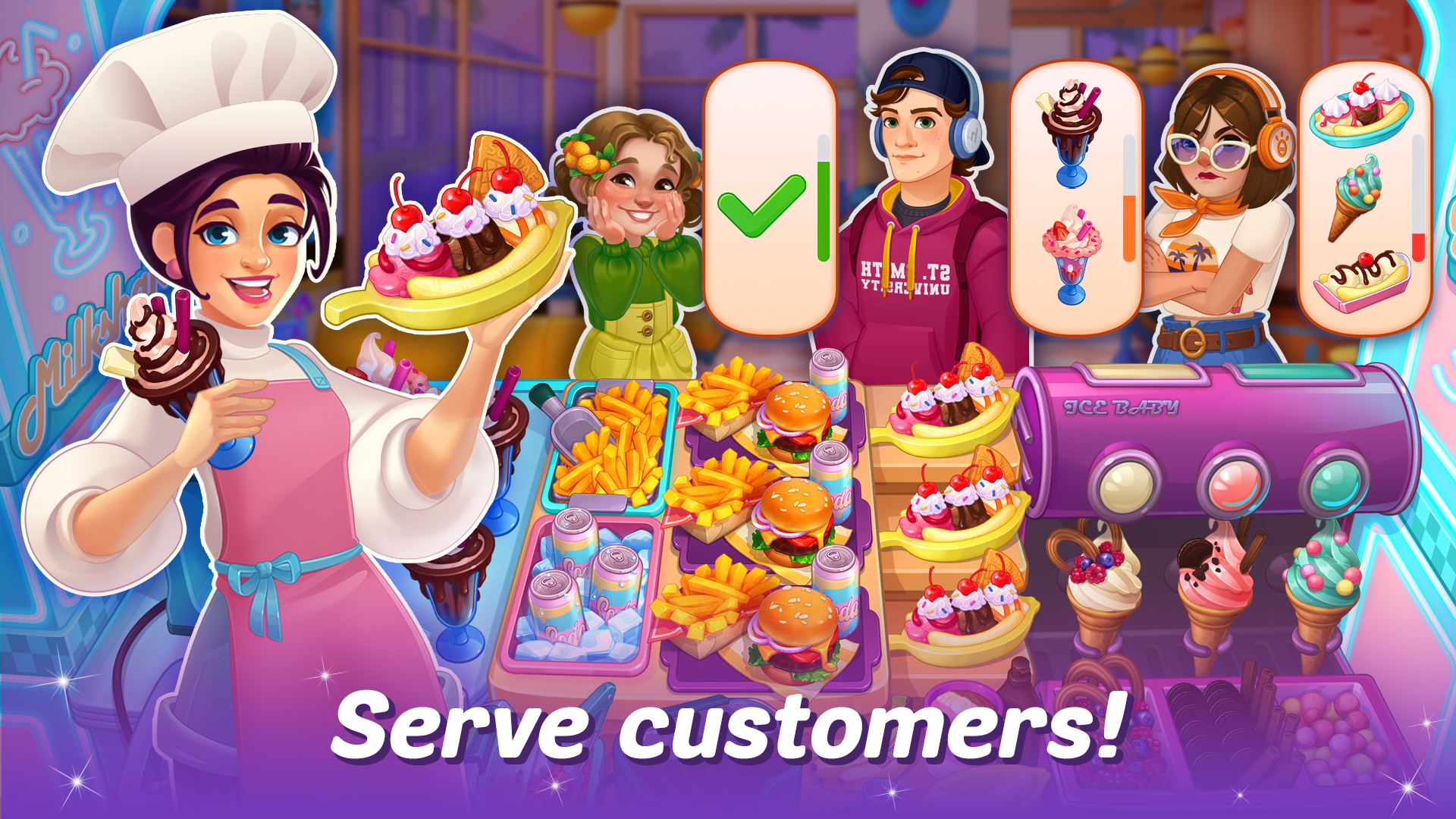 اسکرین شات 3 بازی Cooking Live - Cooking games