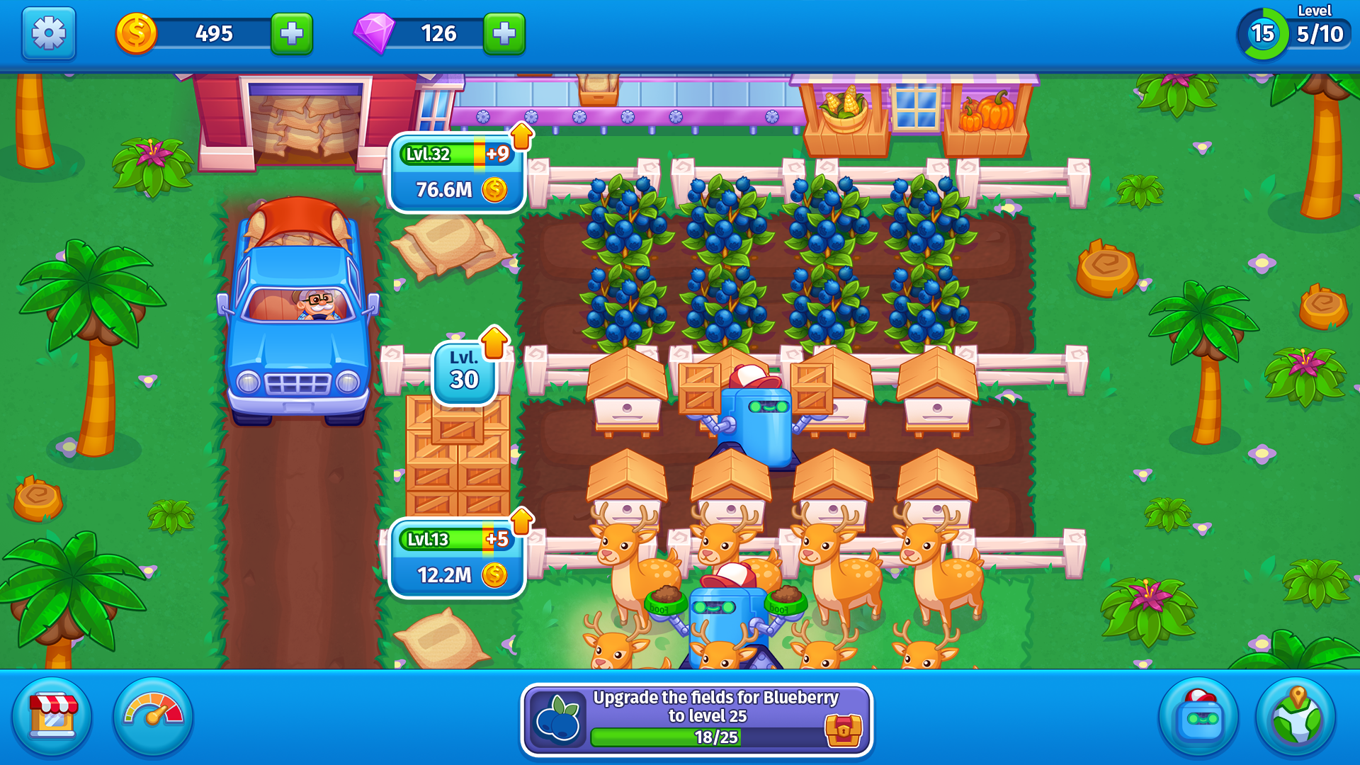 اسکرین شات 8 بازی Mega Farm Clicker: idle tycoon