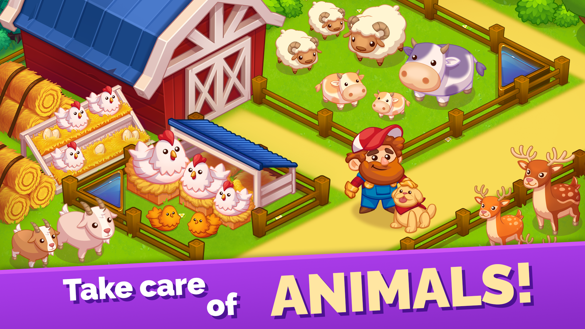 اسکرین شات 3 بازی Mega Farm Clicker: idle tycoon