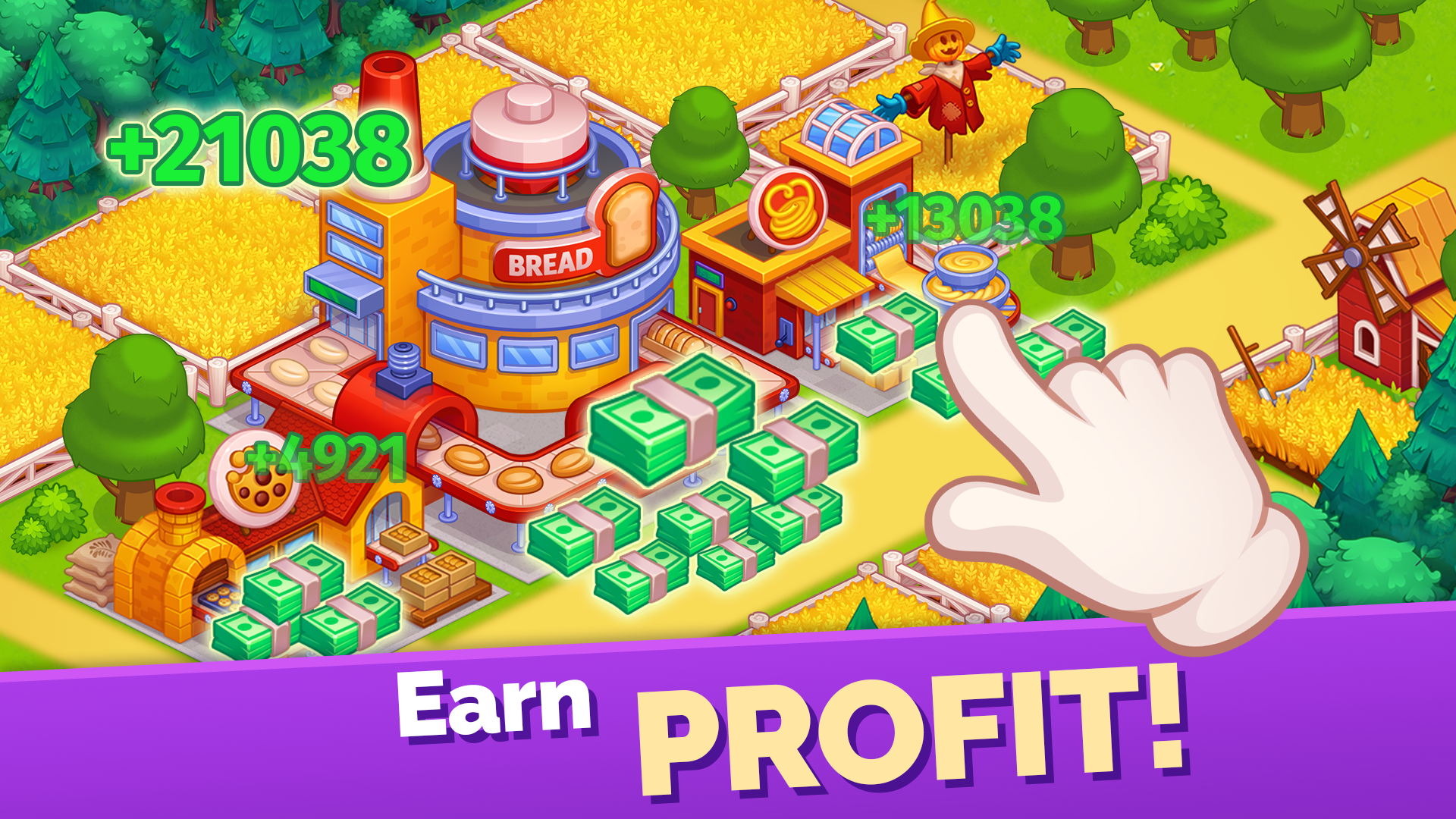 اسکرین شات 2 بازی Mega Farm Clicker: idle tycoon