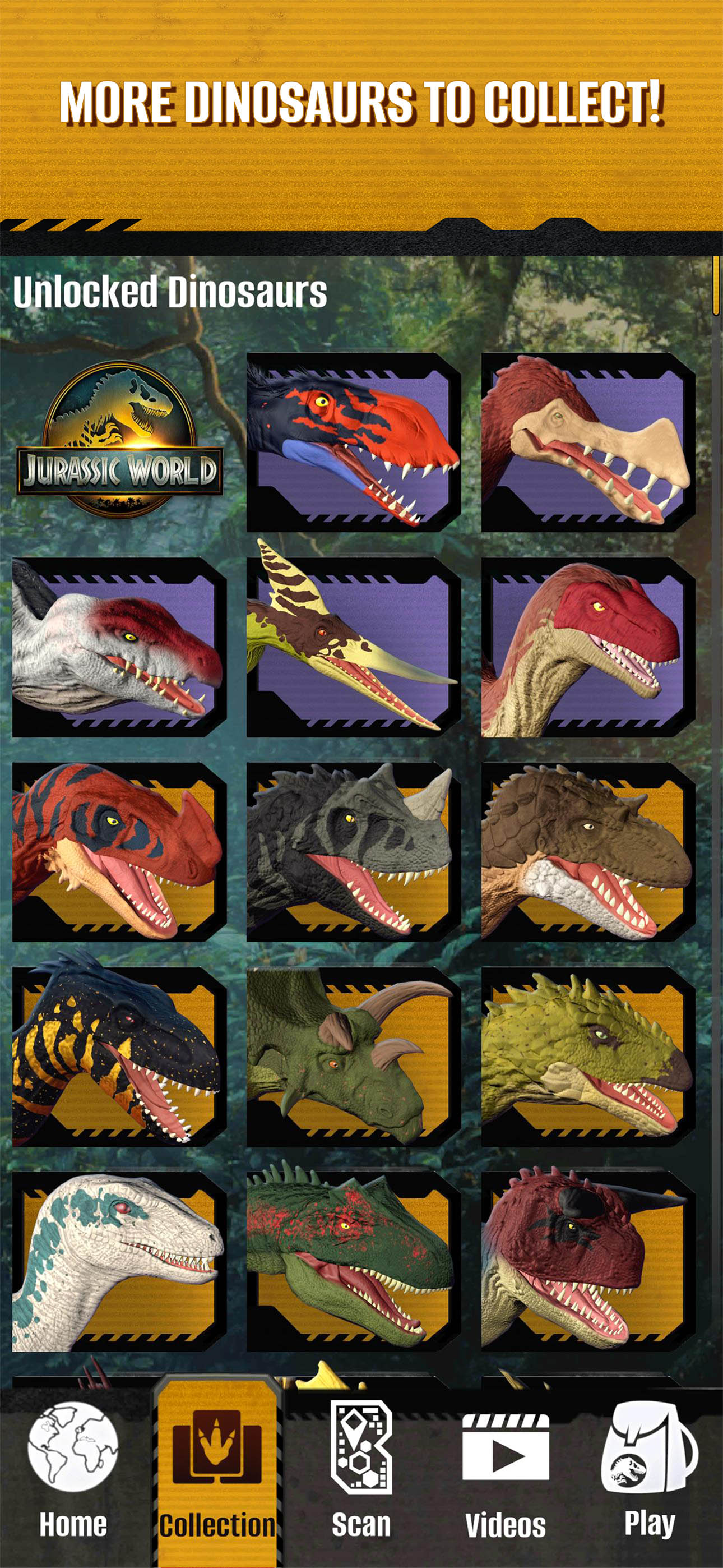 اسکرین شات 2 برنامه Jurassic World Play