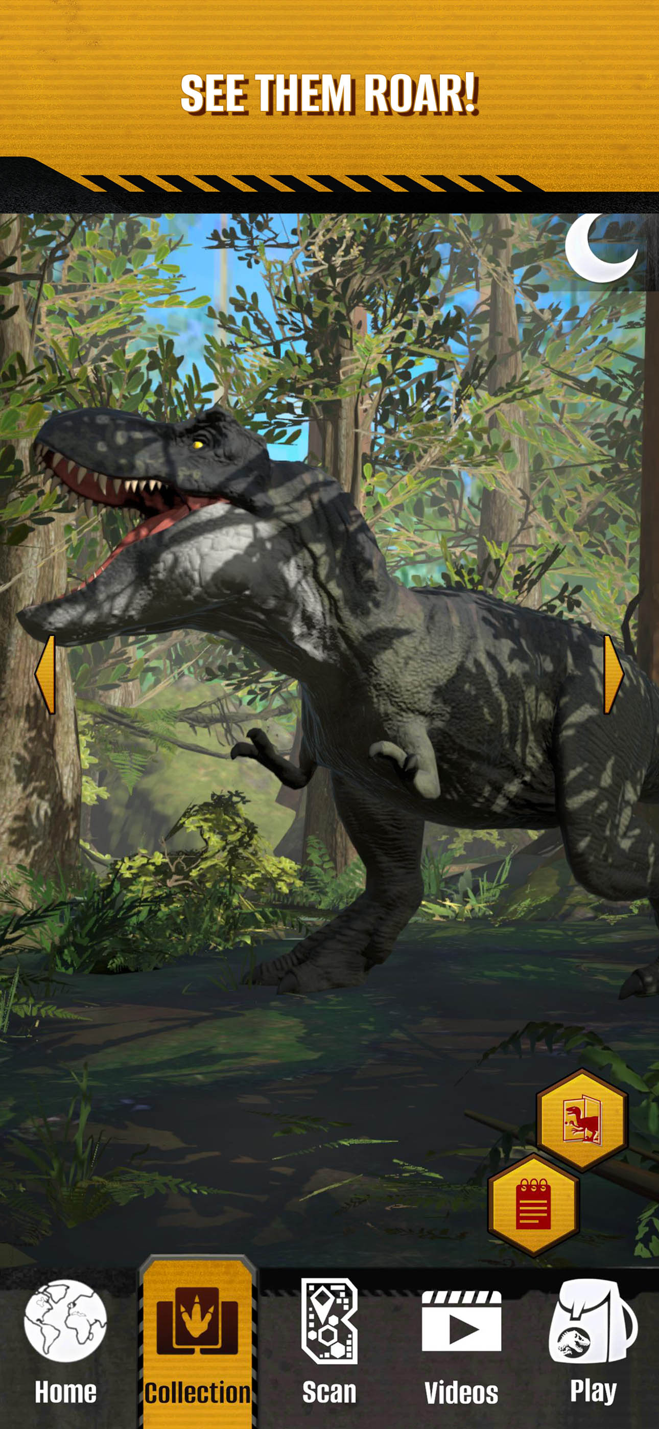 اسکرین شات 3 برنامه Jurassic World Play