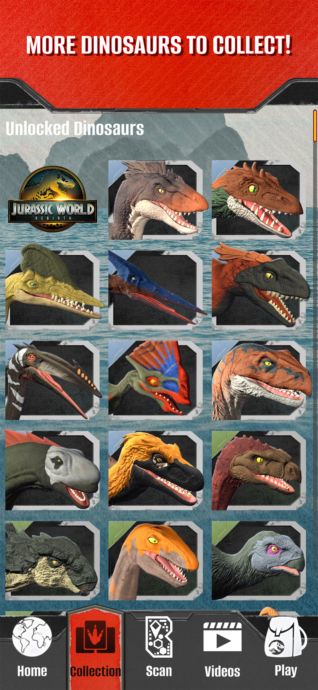 اسکرین شات 2 برنامه Jurassic World Play