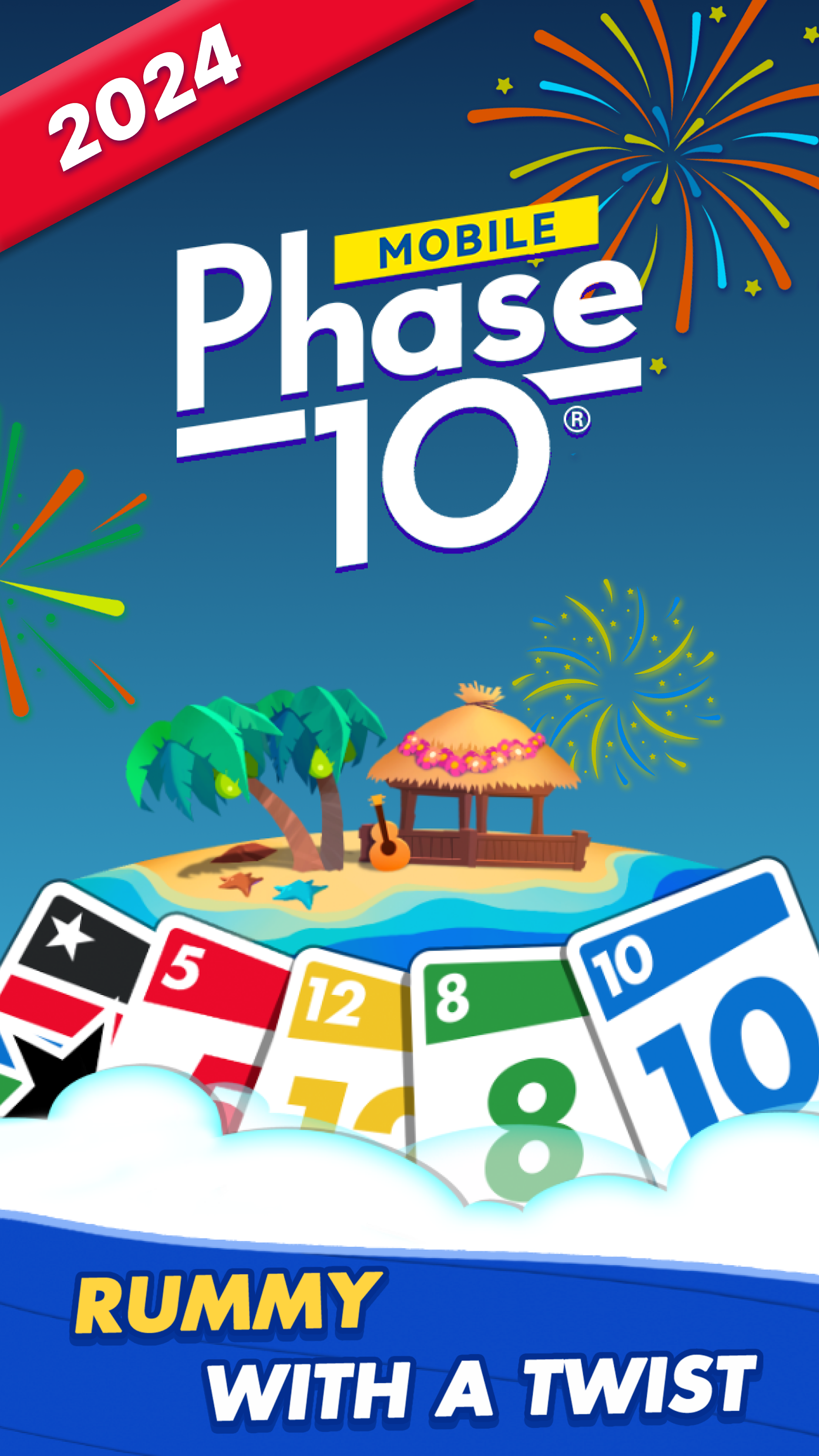 اسکرین شات 1 بازی Phase 10: World Tour