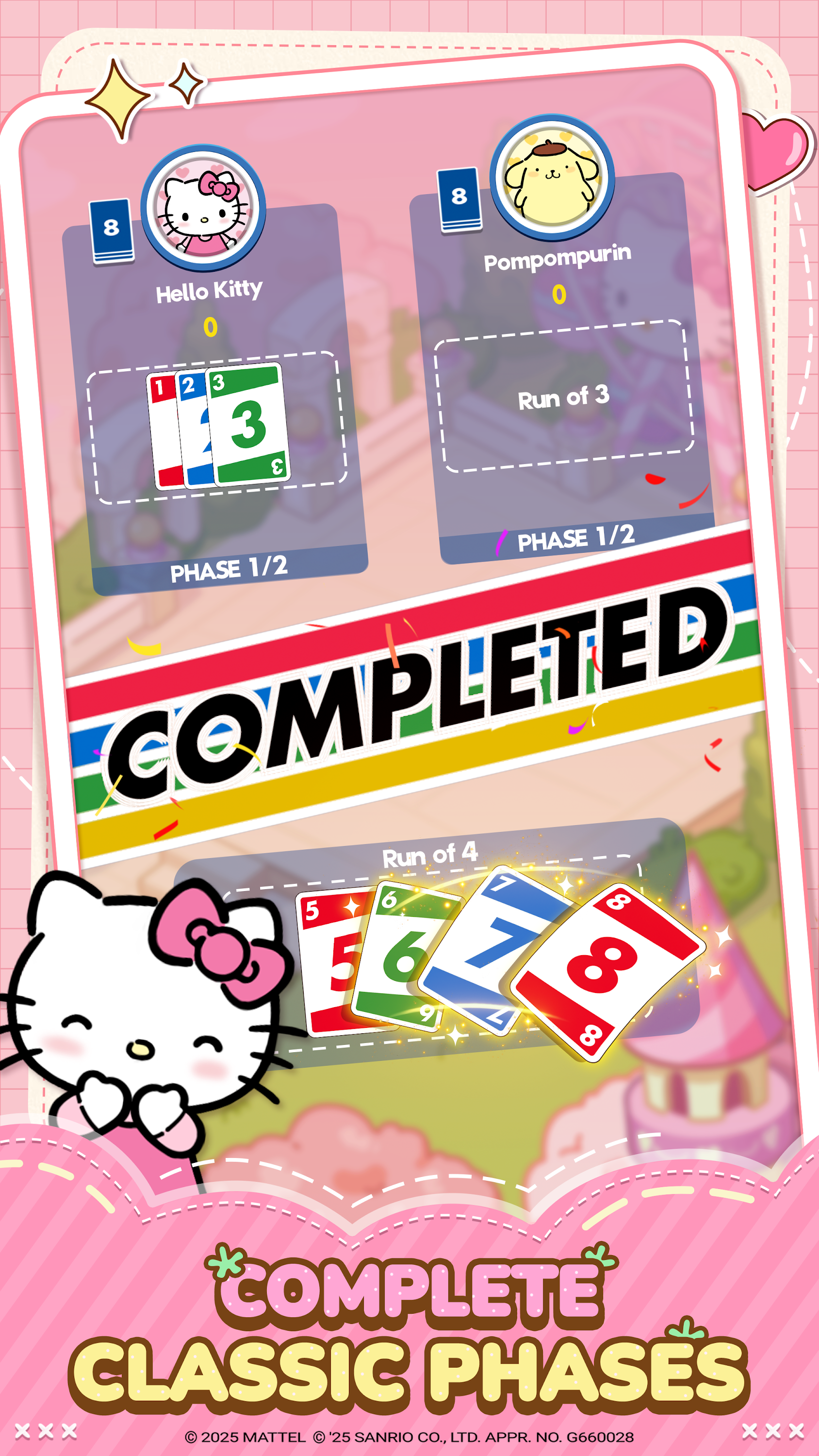 اسکرین شات 2 بازی Phase 10: Casual Card Game