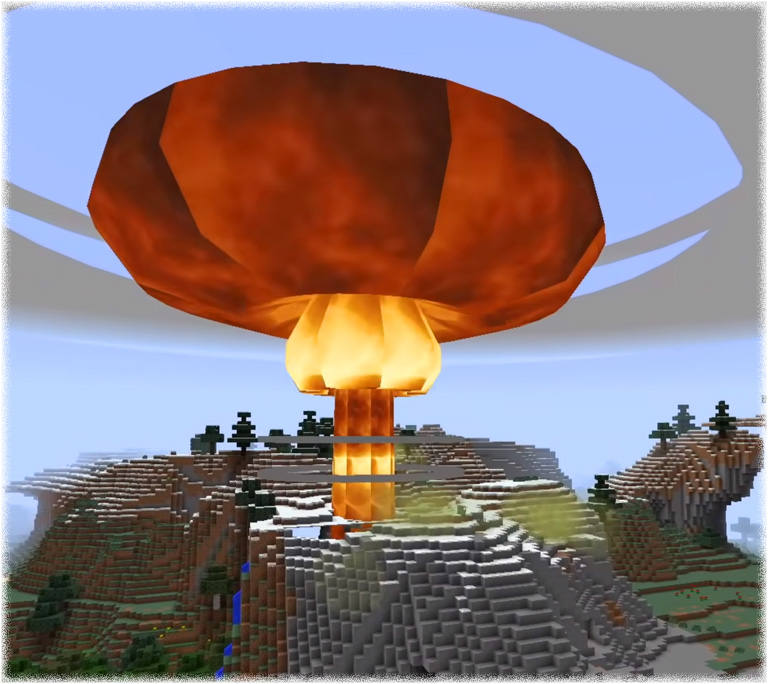 اسکرین شات 3 برنامه Nuke Bomb Mod for PE