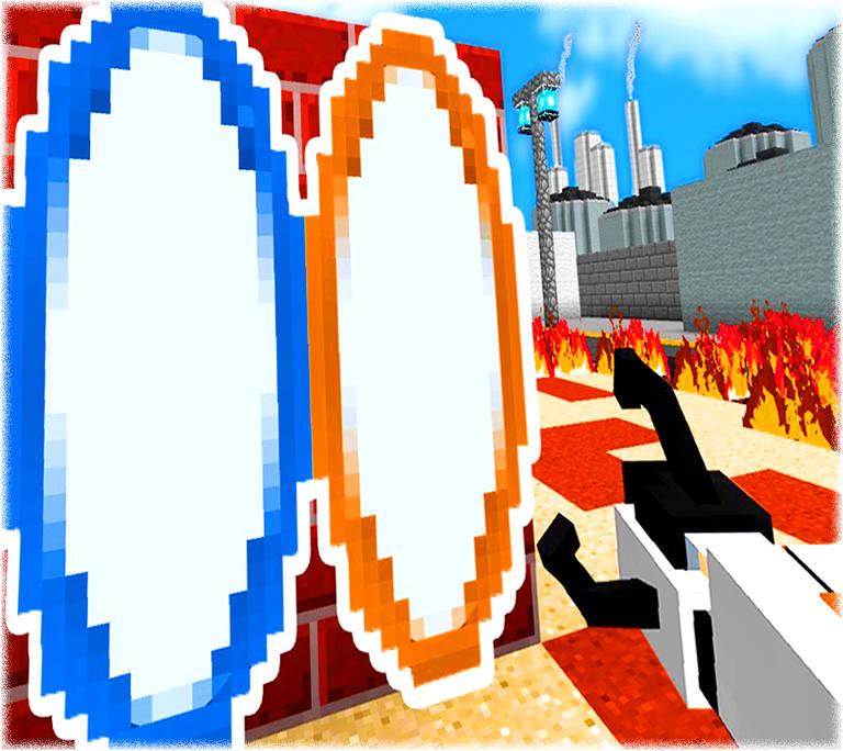 اسکرین شات 1 برنامه Portal Gun Mod