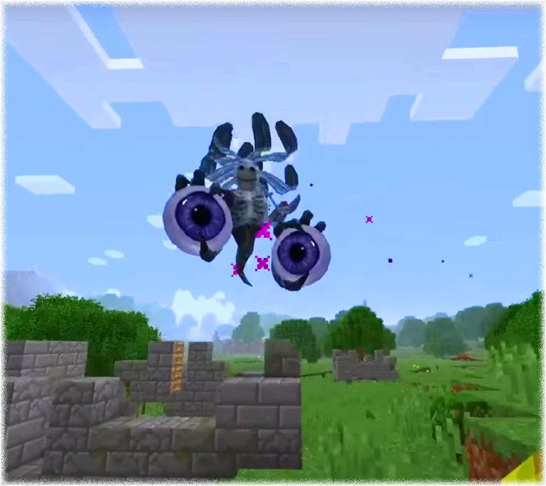اسکرین شات 3 برنامه RLCraft Mod Dragons for PE