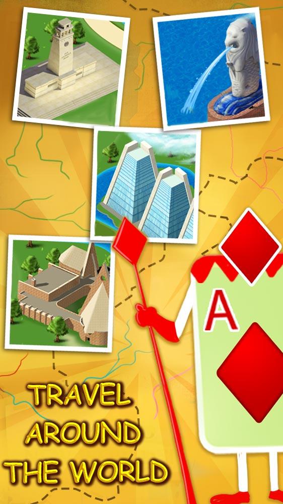 اسکرین شات 3 بازی Solitaire Arena