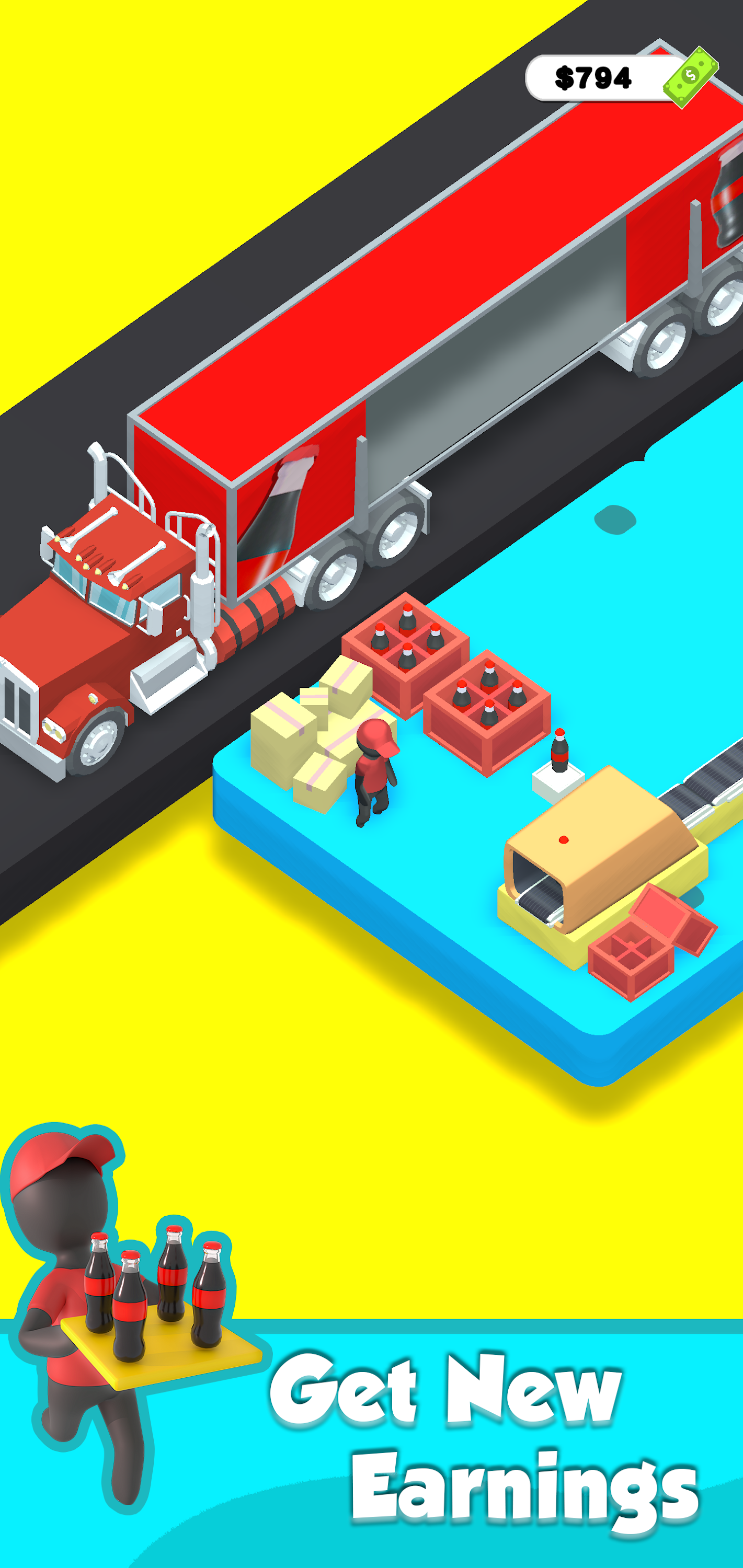 اسکرین شات 3 بازی Coke Factory!