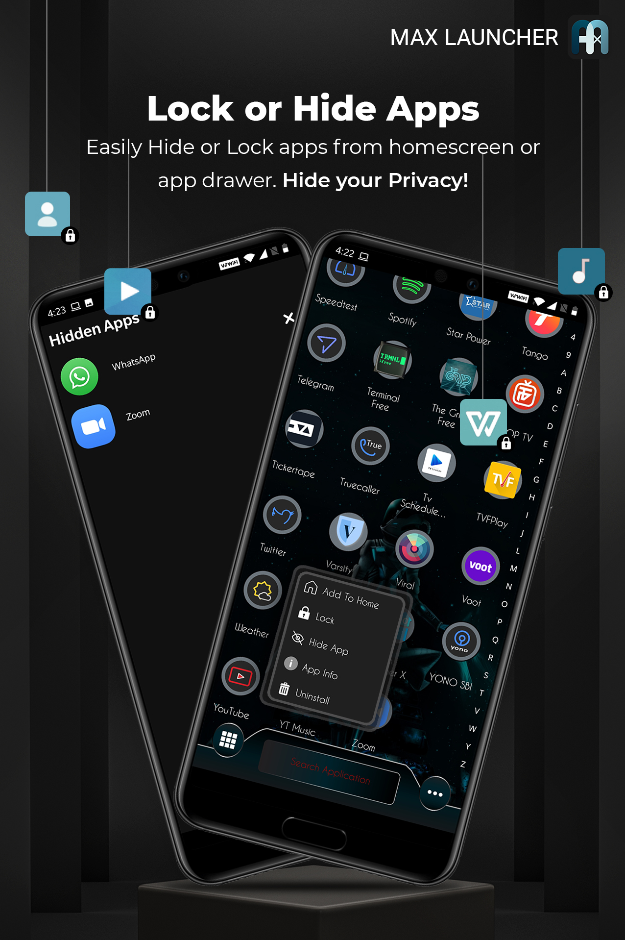 اسکرین شات 6 برنامه Max Launcher Themes Wallpaper