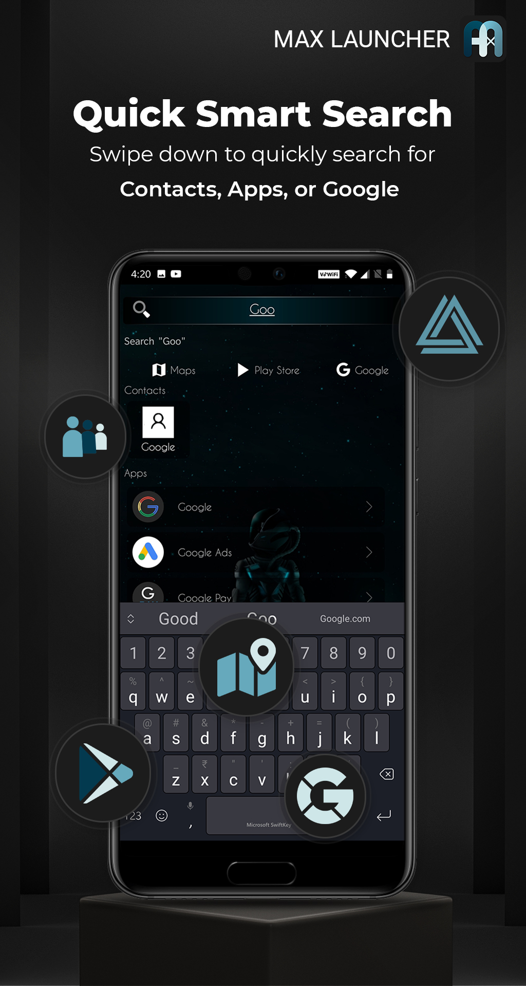 اسکرین شات 4 برنامه Max Launcher Themes Wallpaper