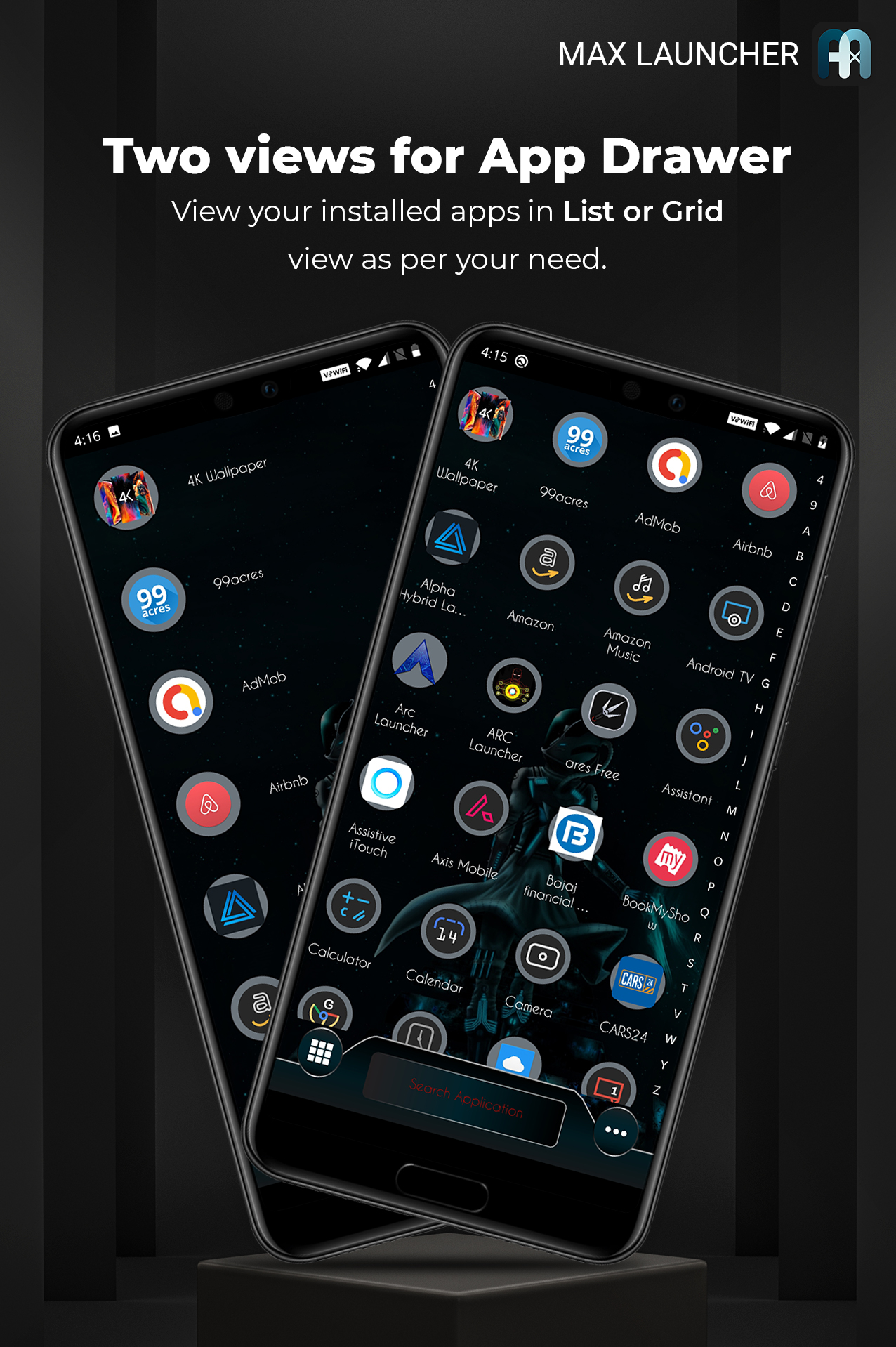 اسکرین شات 2 برنامه Max Launcher Themes Wallpaper