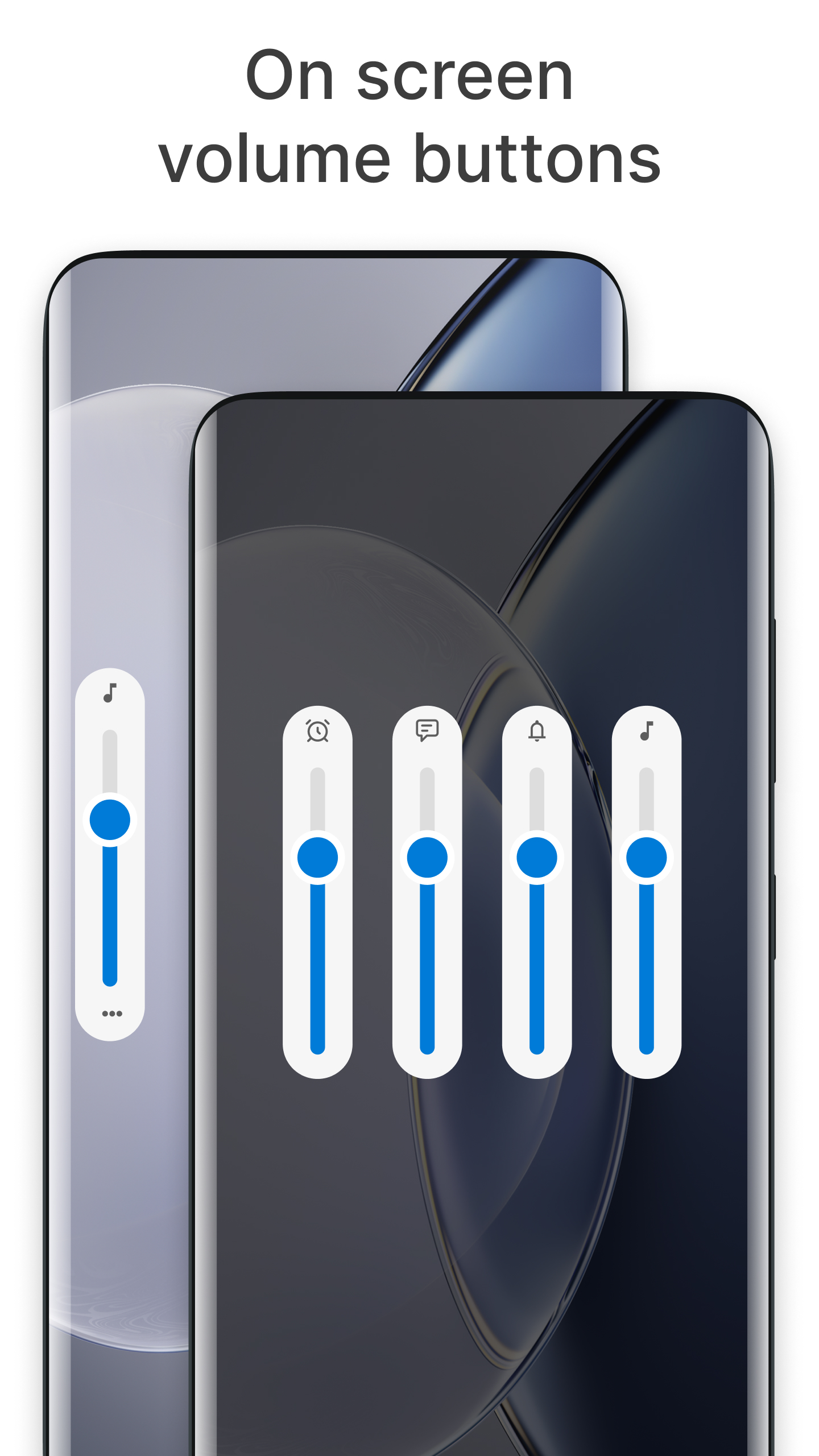 اسکرین شات 1 برنامه Volume Control Styles