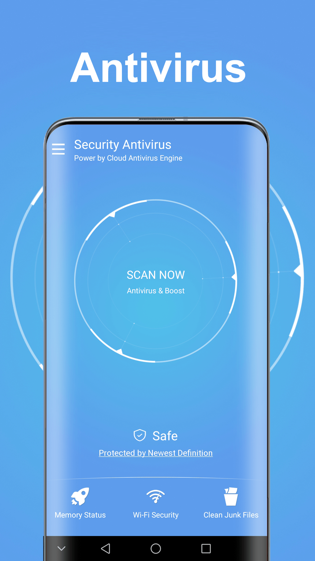 اسکرین شات 1 برنامه Security Antivirus Max Cleaner