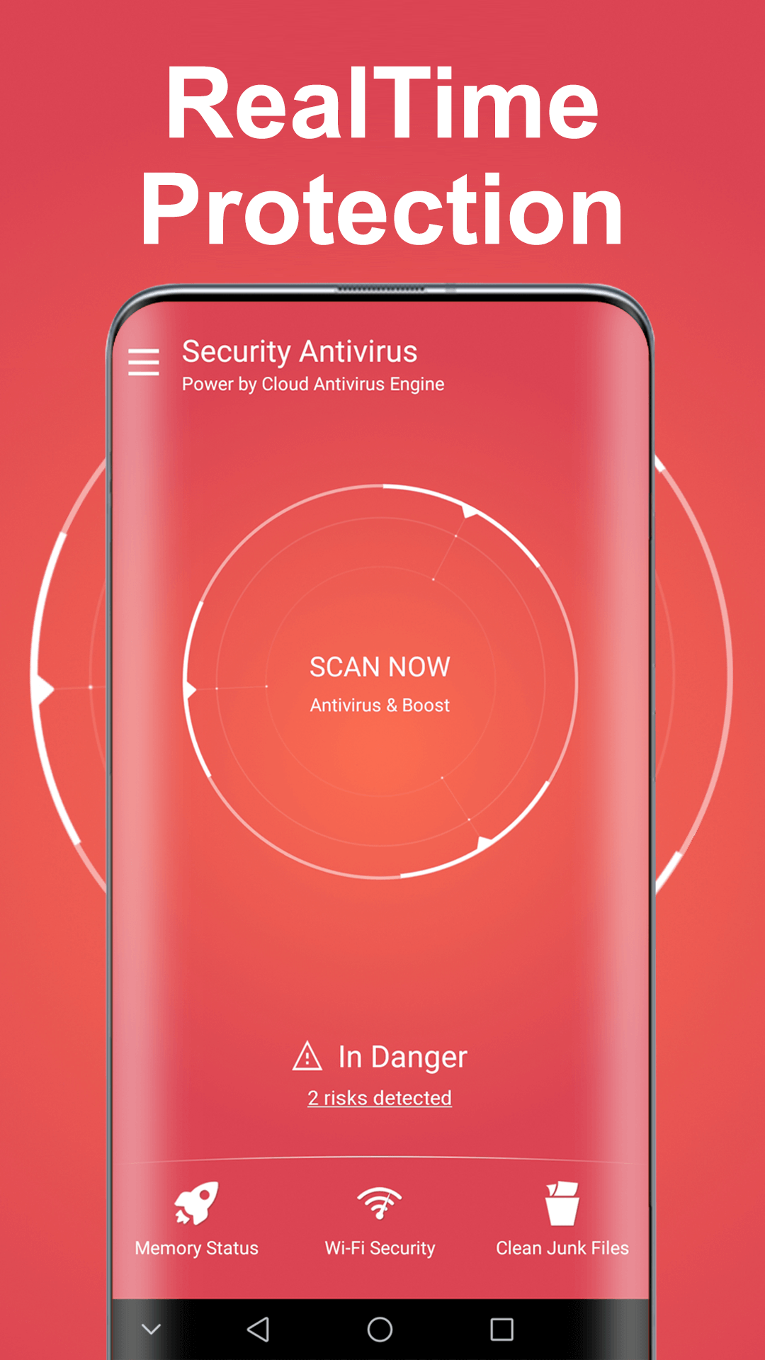 اسکرین شات 2 برنامه Security Antivirus Max Cleaner