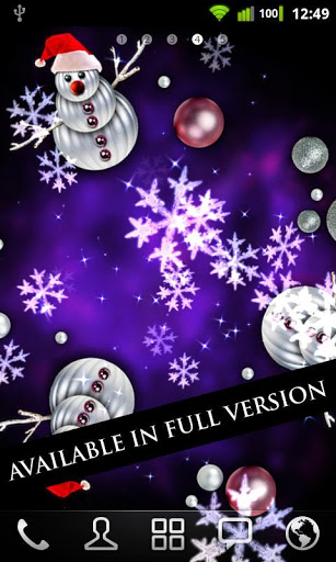 اسکرین شات 5 برنامه Snow Stars Free
