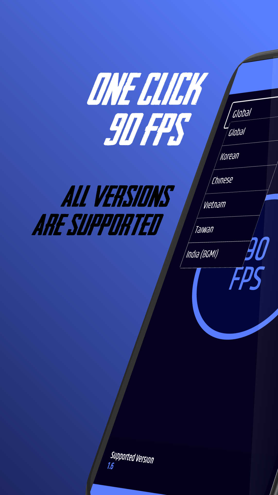 اسکرین شات 3 برنامه 90 Fps for PUBGM - Unlock Tool