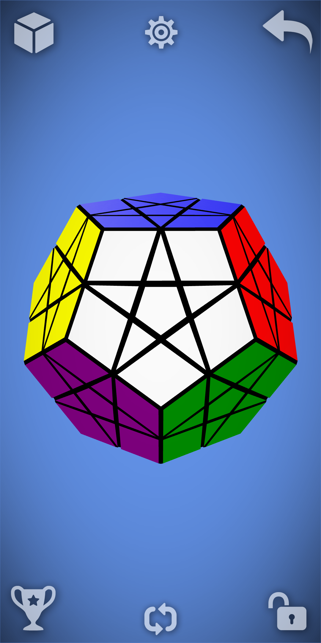 اسکرین شات 3 بازی Magic Cube Rubik 3D + Solver