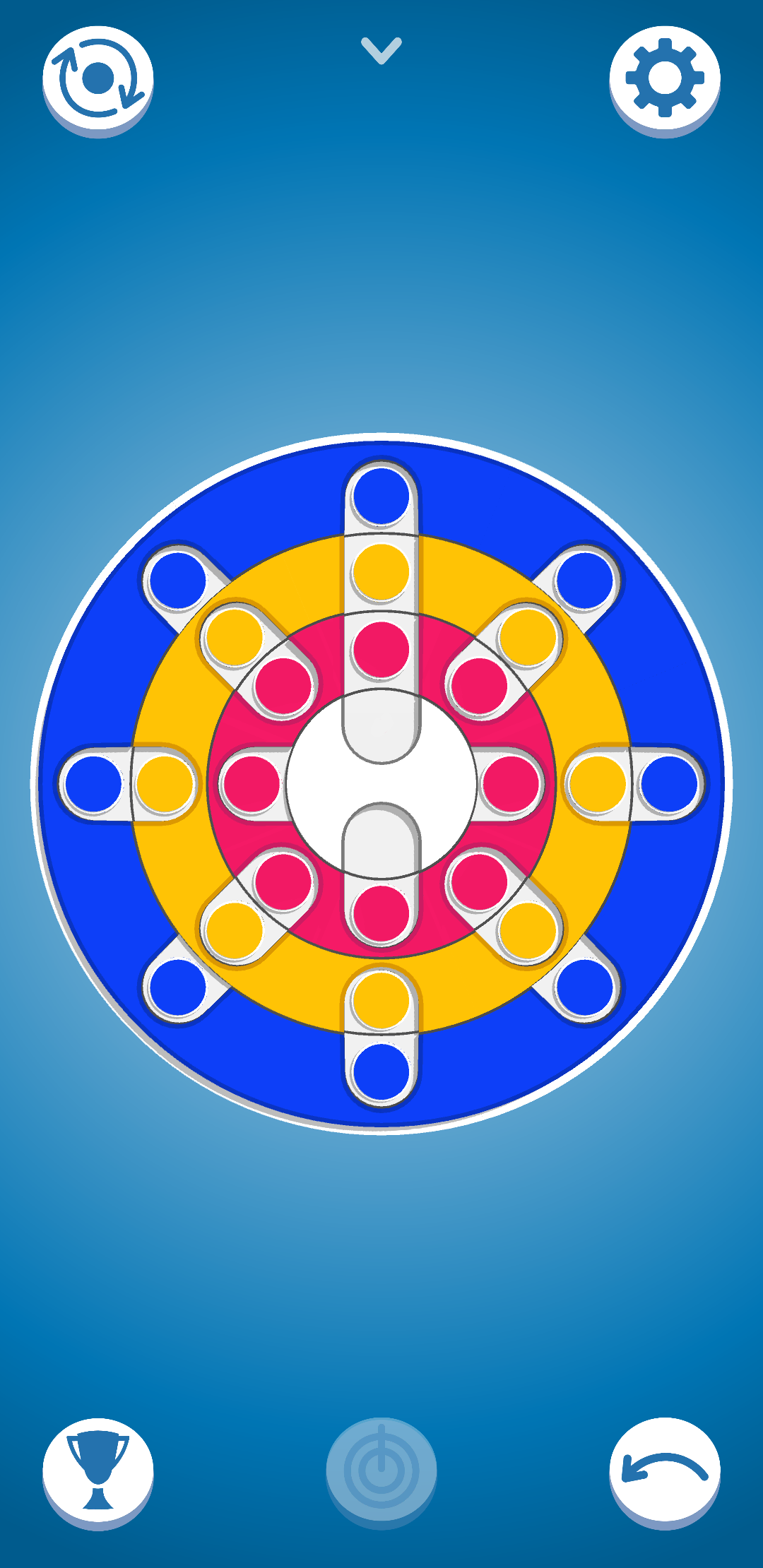 اسکرین شات 2 بازی TROUBLE - Color Spinner Puzzle