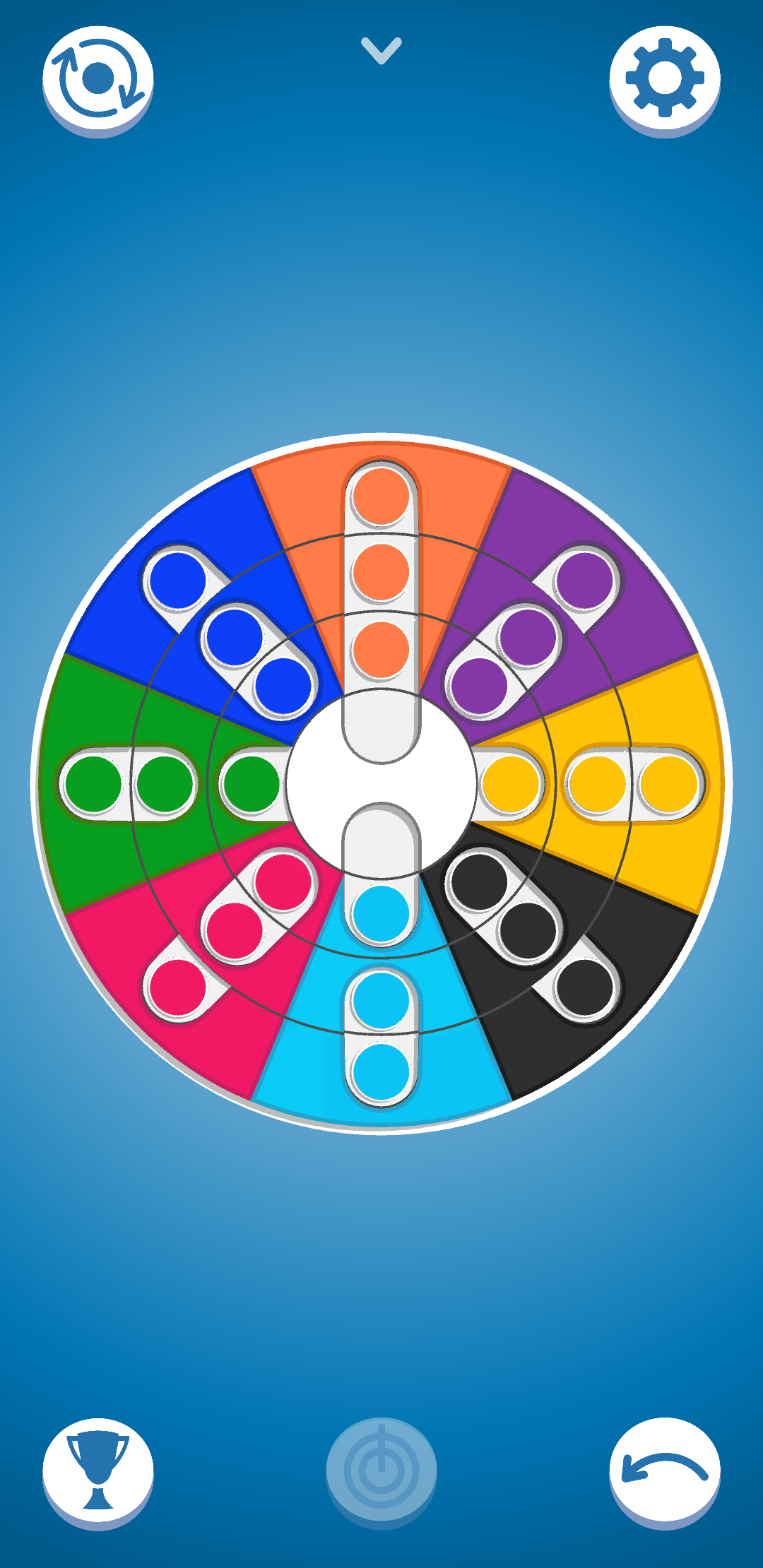 اسکرین شات 4 بازی TROUBLE - Color Spinner Puzzle