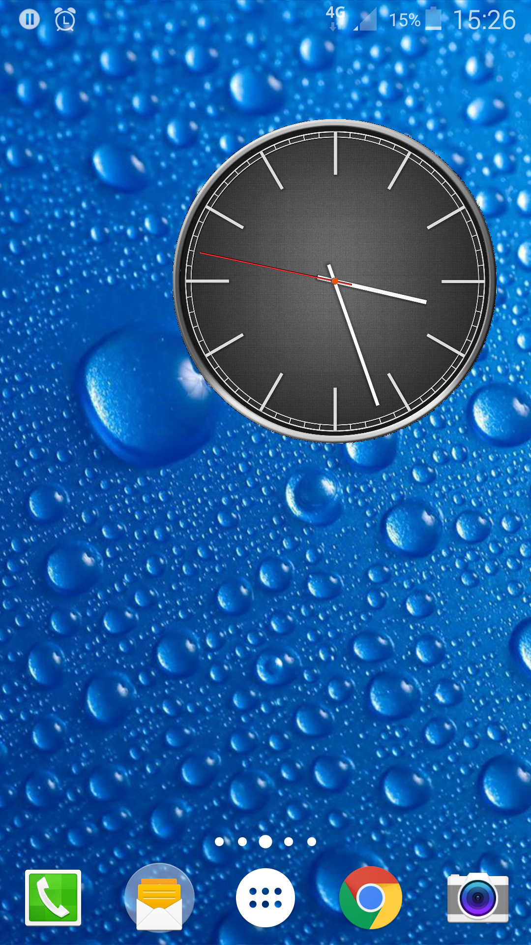اسکرین شات 2 برنامه Battery Saving Analog Clocks