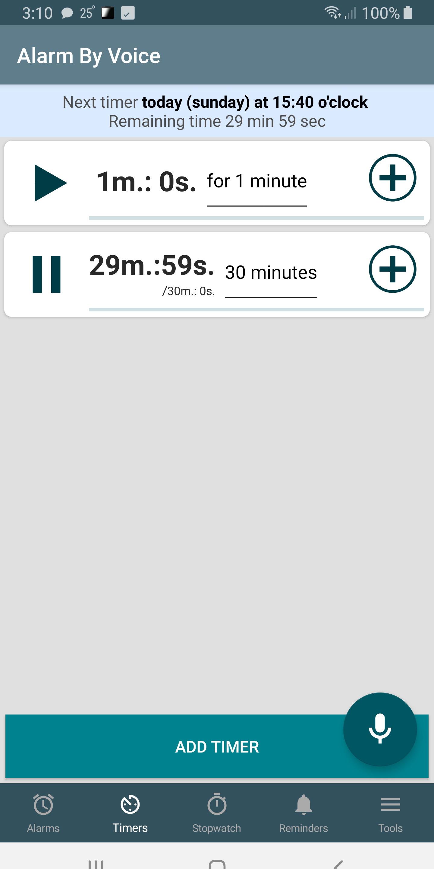 اسکرین شات 4 برنامه Awoka - smart alarm, timer