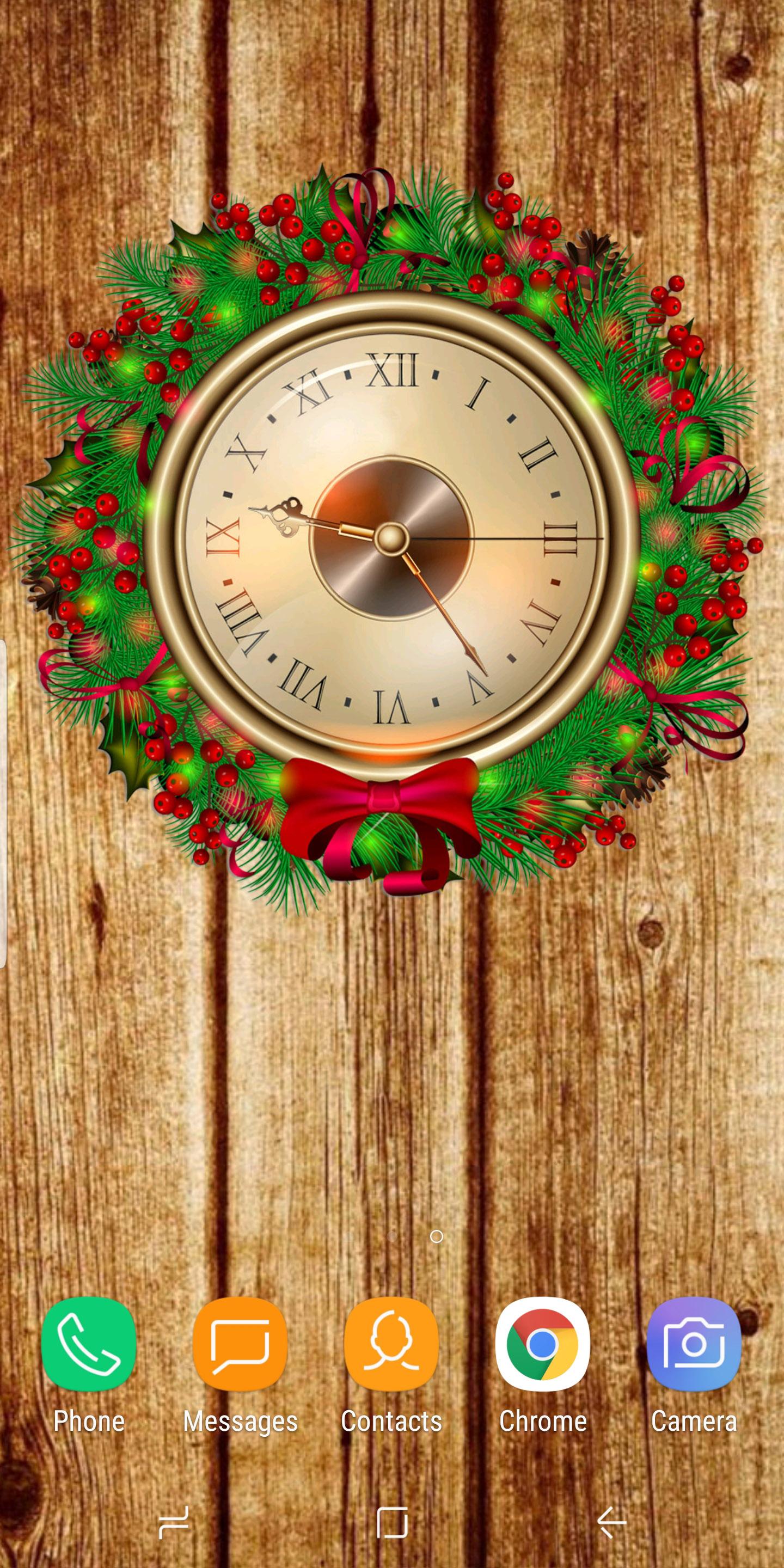 اسکرین شات 1 برنامه 3 New Year Clockfaces Pack