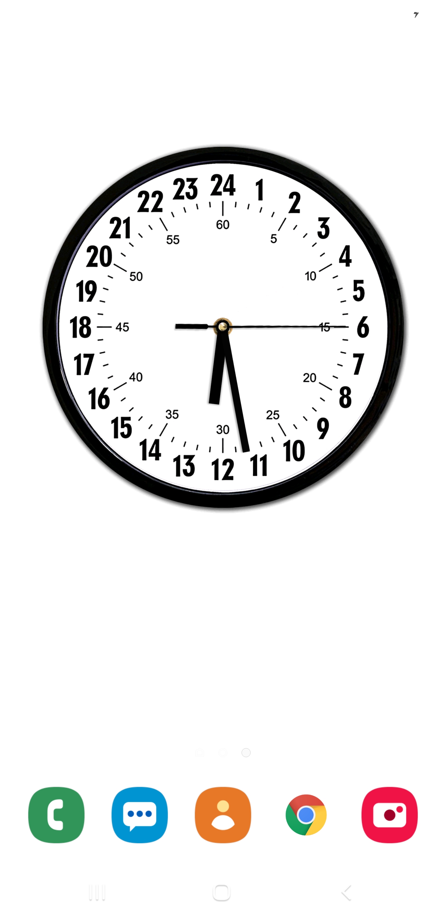 اسکرین شات 2 برنامه 24-Hours Clockfaces Pack