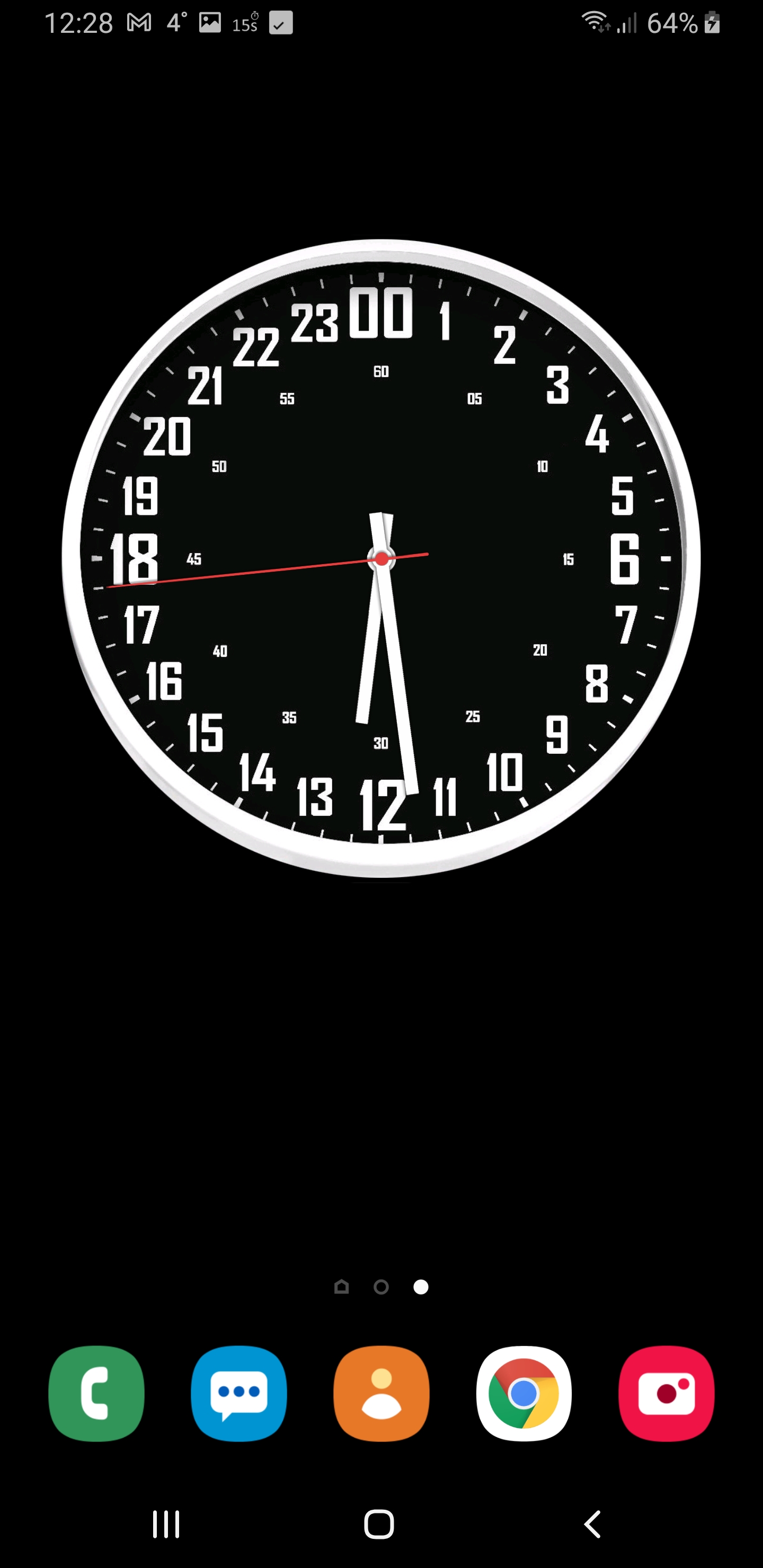 اسکرین شات 1 برنامه 24-Hours Clockfaces Pack