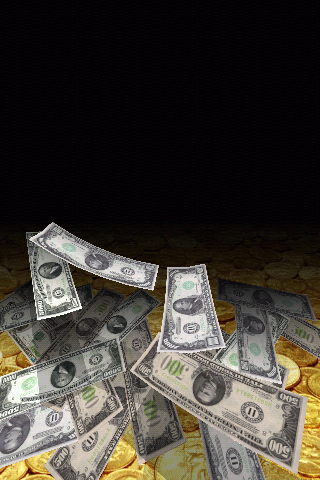 اسکرین شات 7 برنامه Falling Money Live Wallpaper