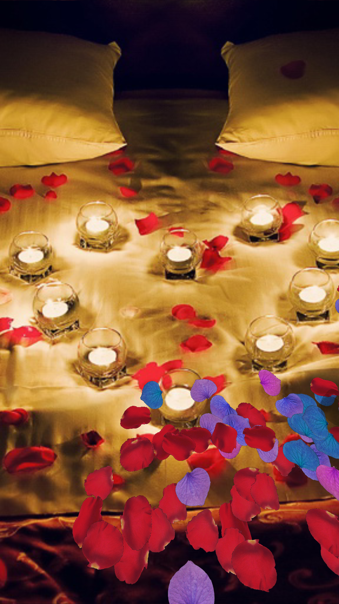 اسکرین شات 2 برنامه Falling Petals Live Wallpaper