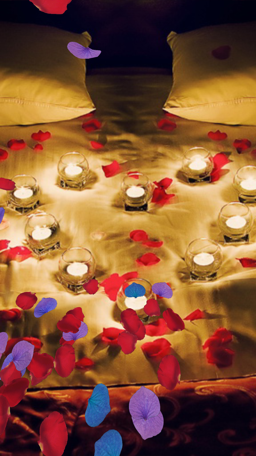 اسکرین شات 4 برنامه Falling Petals Live Wallpaper
