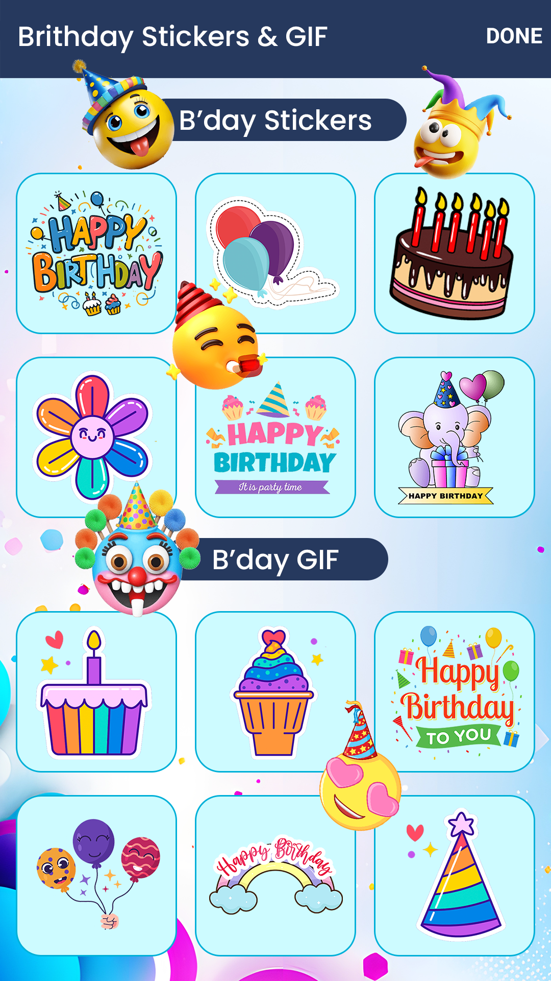 اسکرین شات 7 برنامه Happy birthday wishes 2025