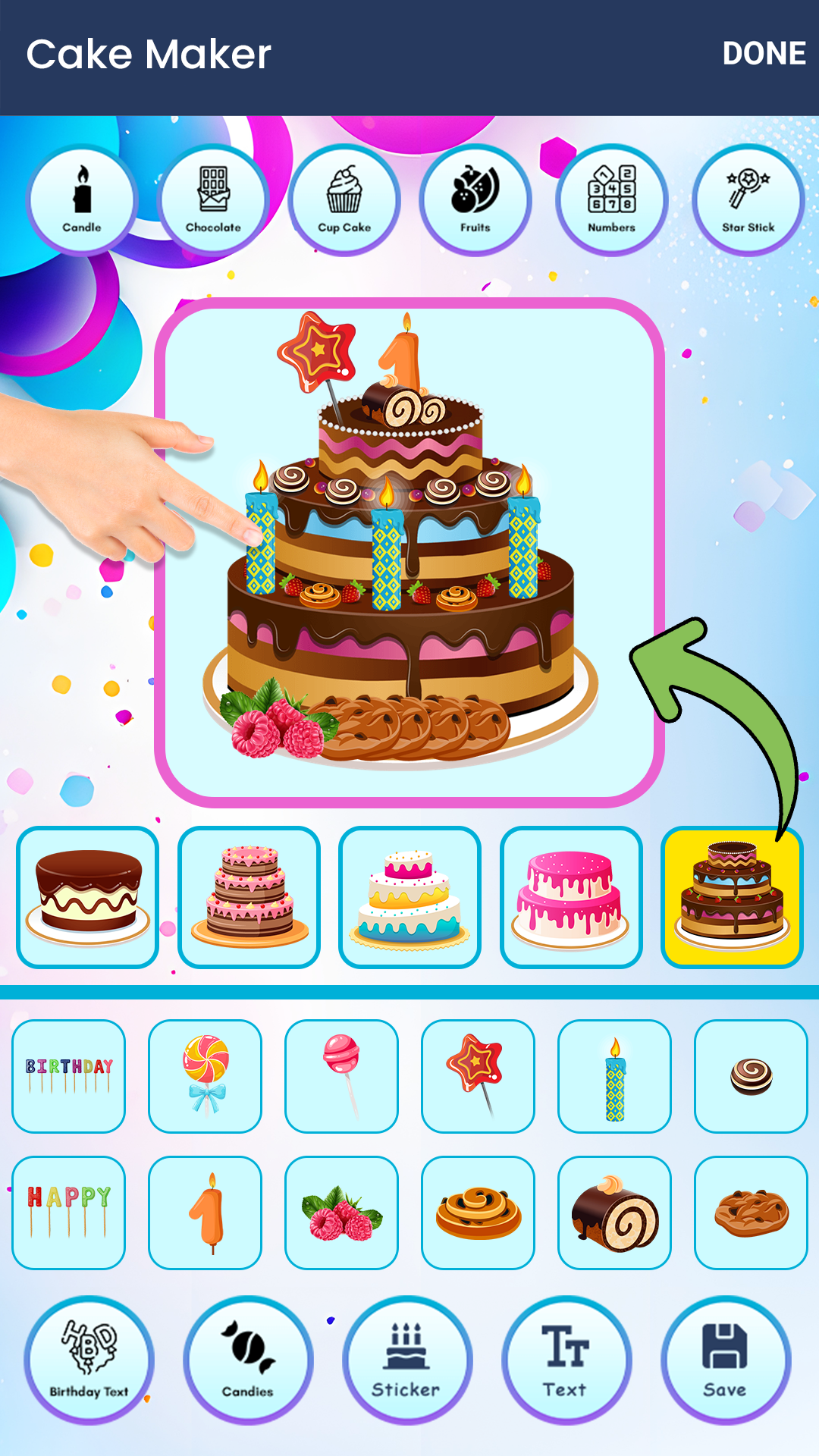اسکرین شات 3 برنامه Happy birthday wishes 2025