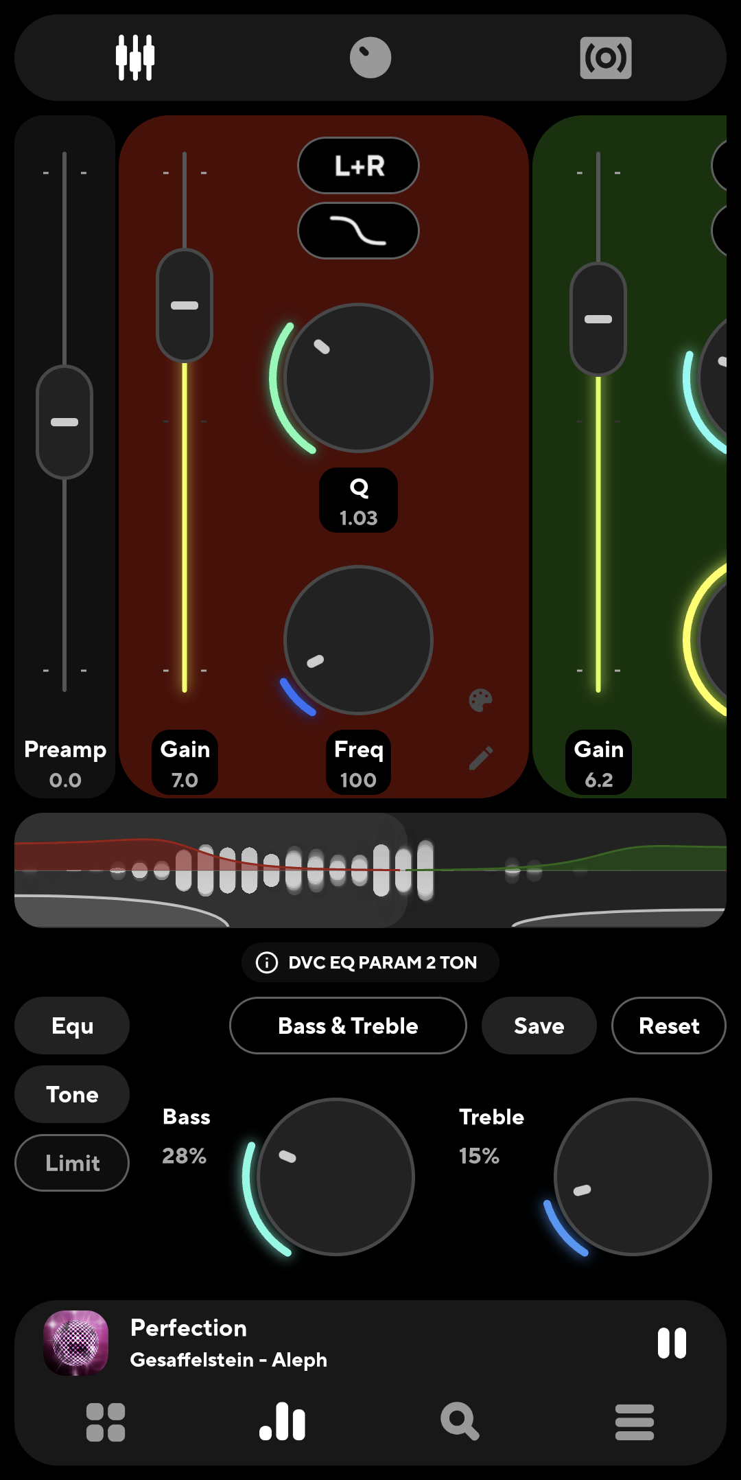 اسکرین شات 4 برنامه Poweramp: Music Player (Trial)