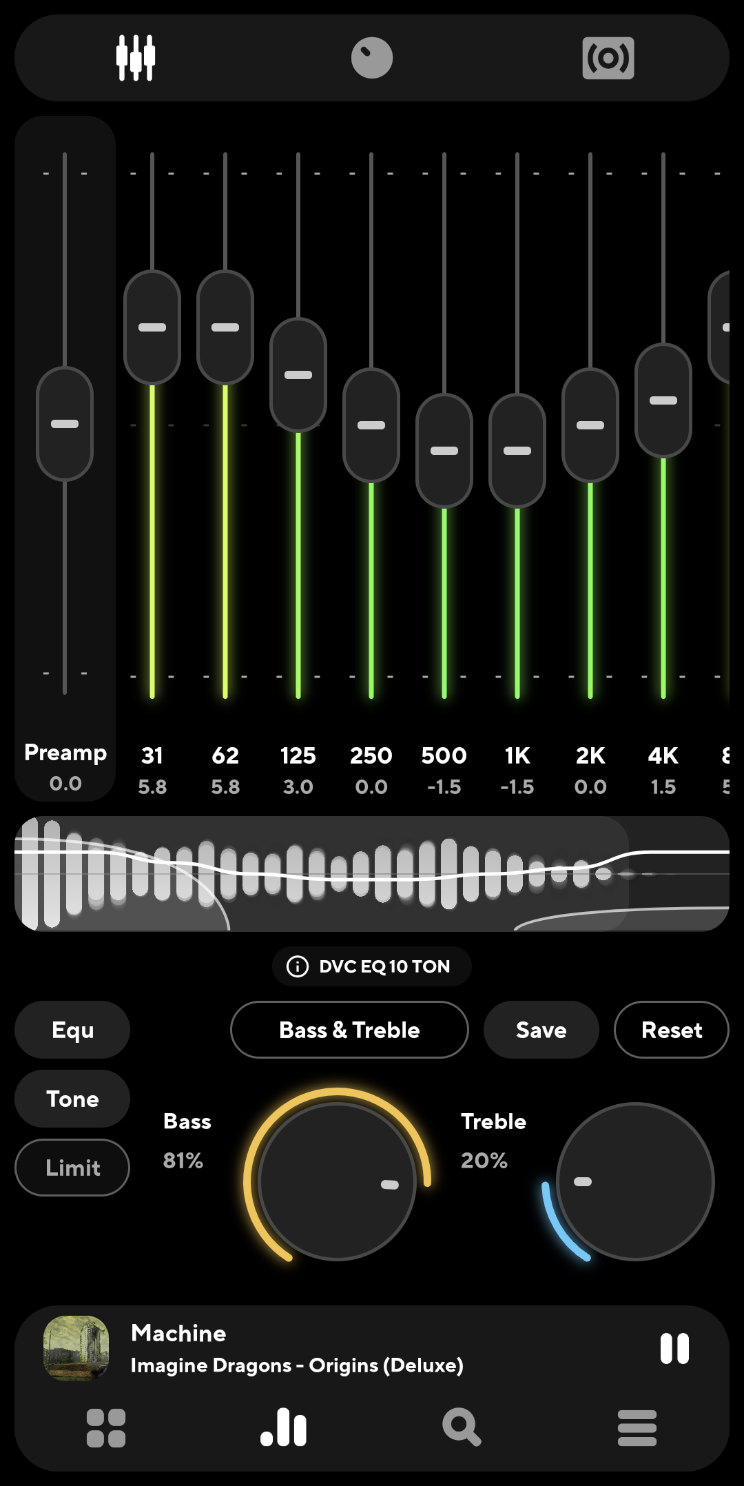 اسکرین شات 3 برنامه Poweramp: Music Player (Trial)