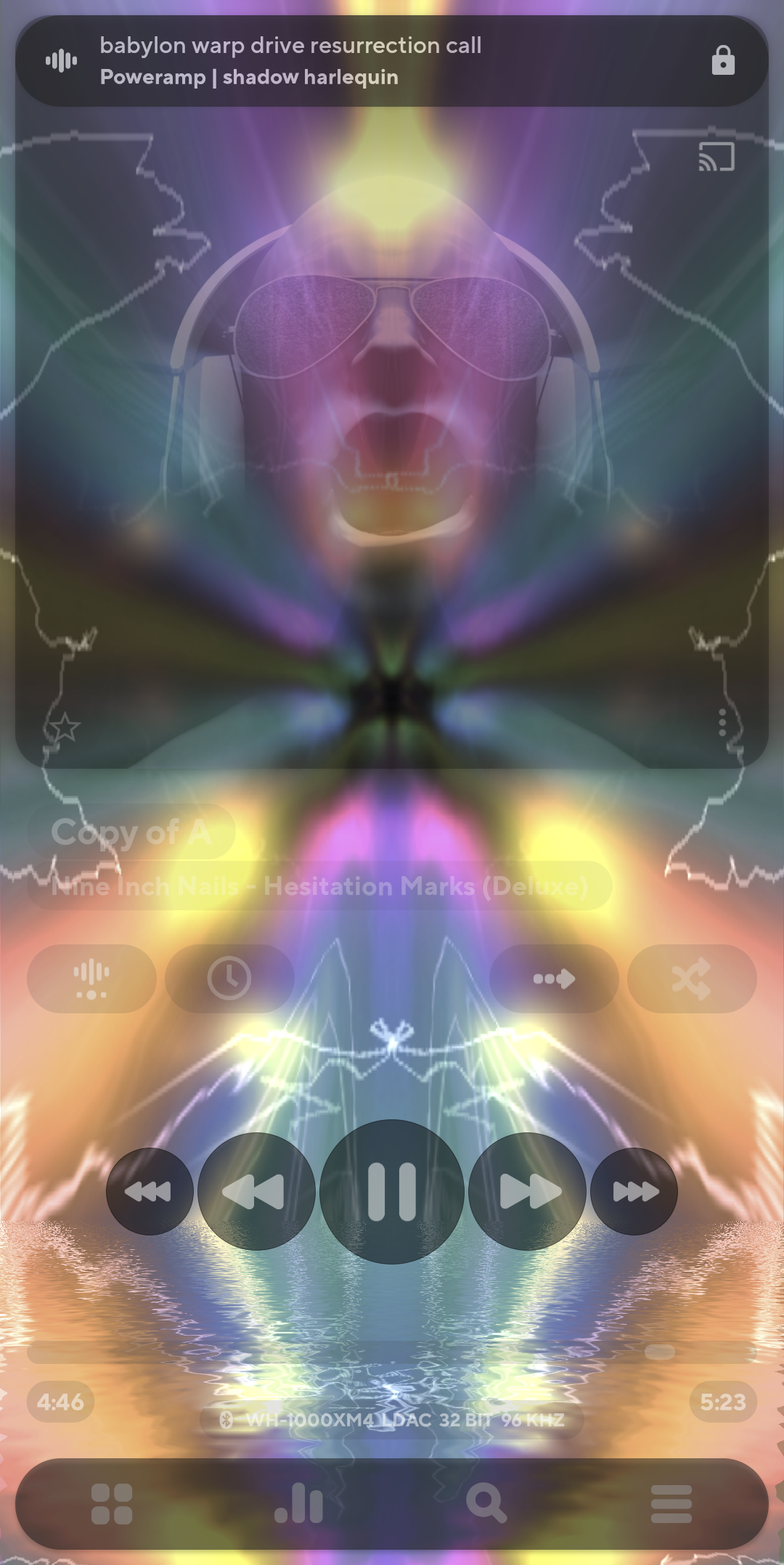 اسکرین شات 7 برنامه Poweramp Music Player