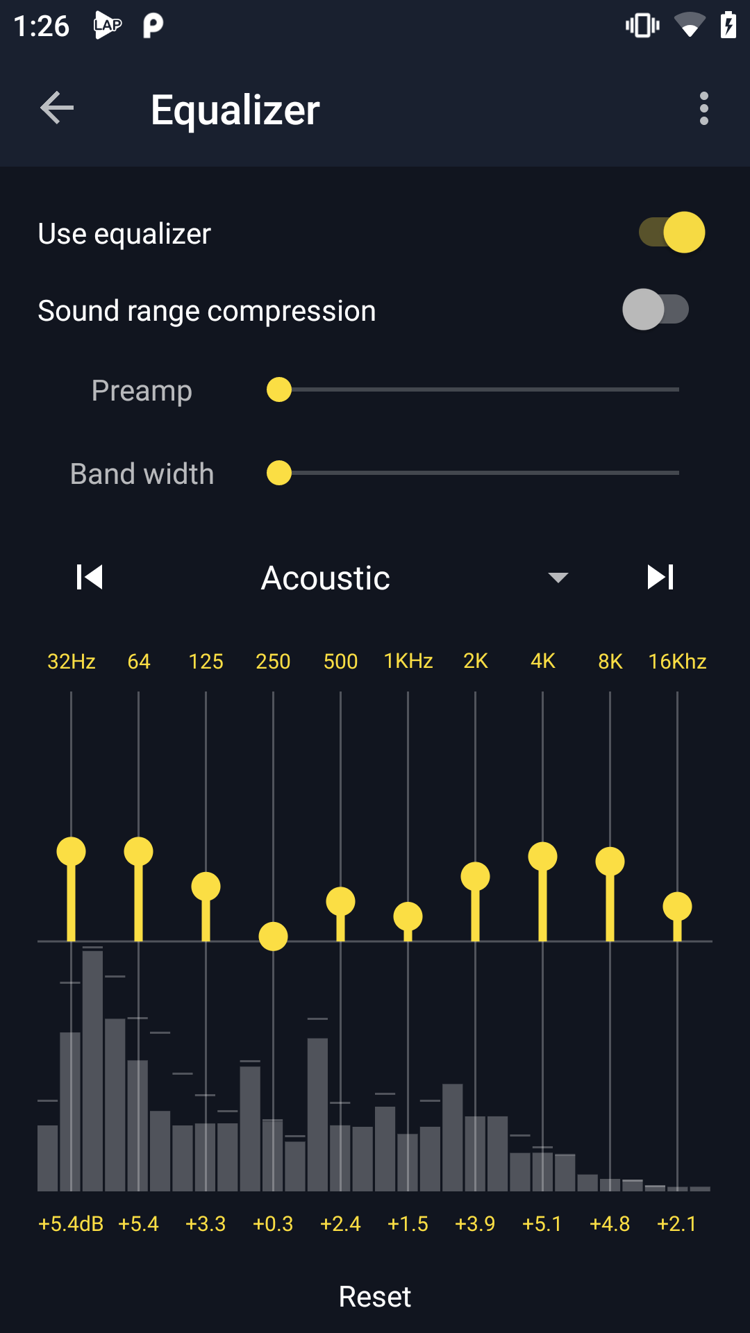 اسکرین شات 3 برنامه LAP - Light Audio Music Player