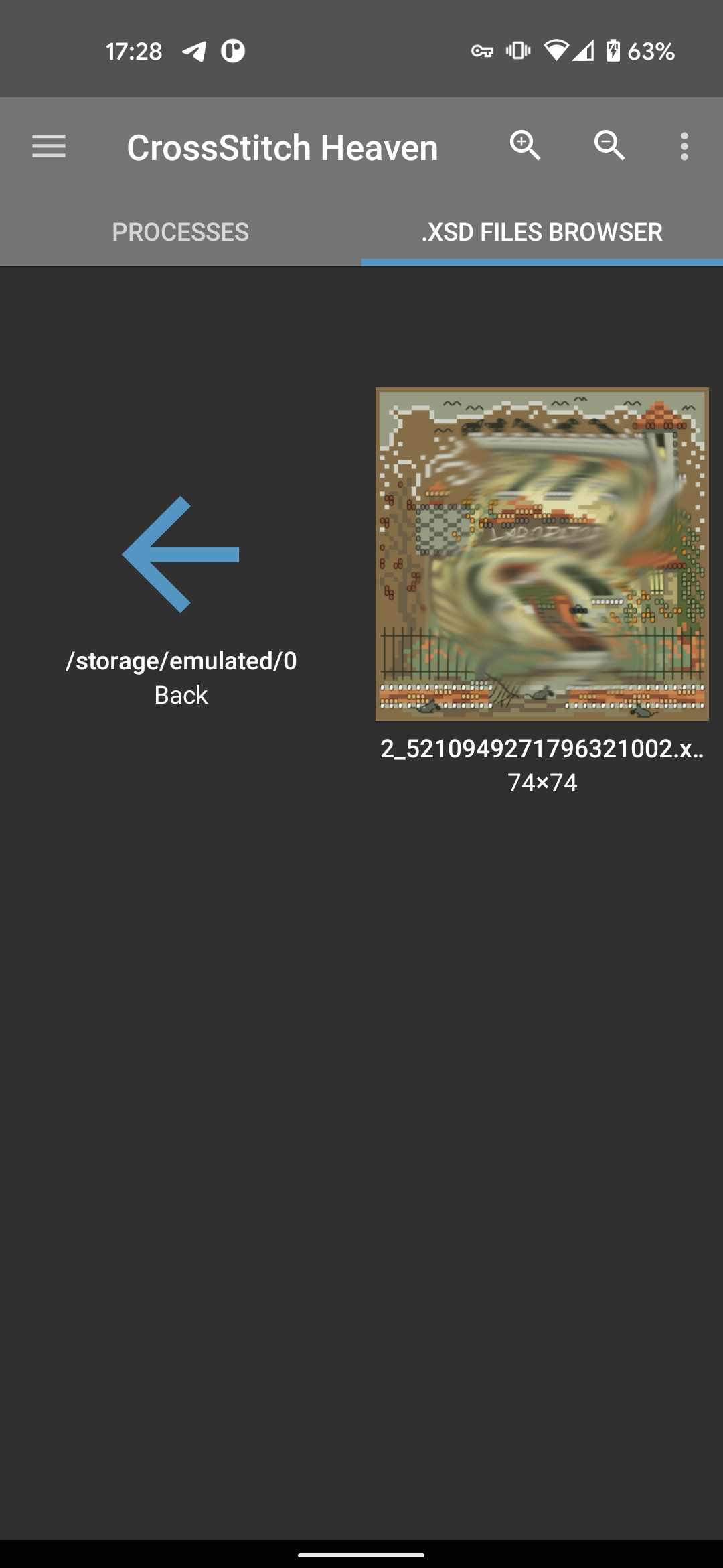 اسکرین شات 5 برنامه Cross Stitch Paradise