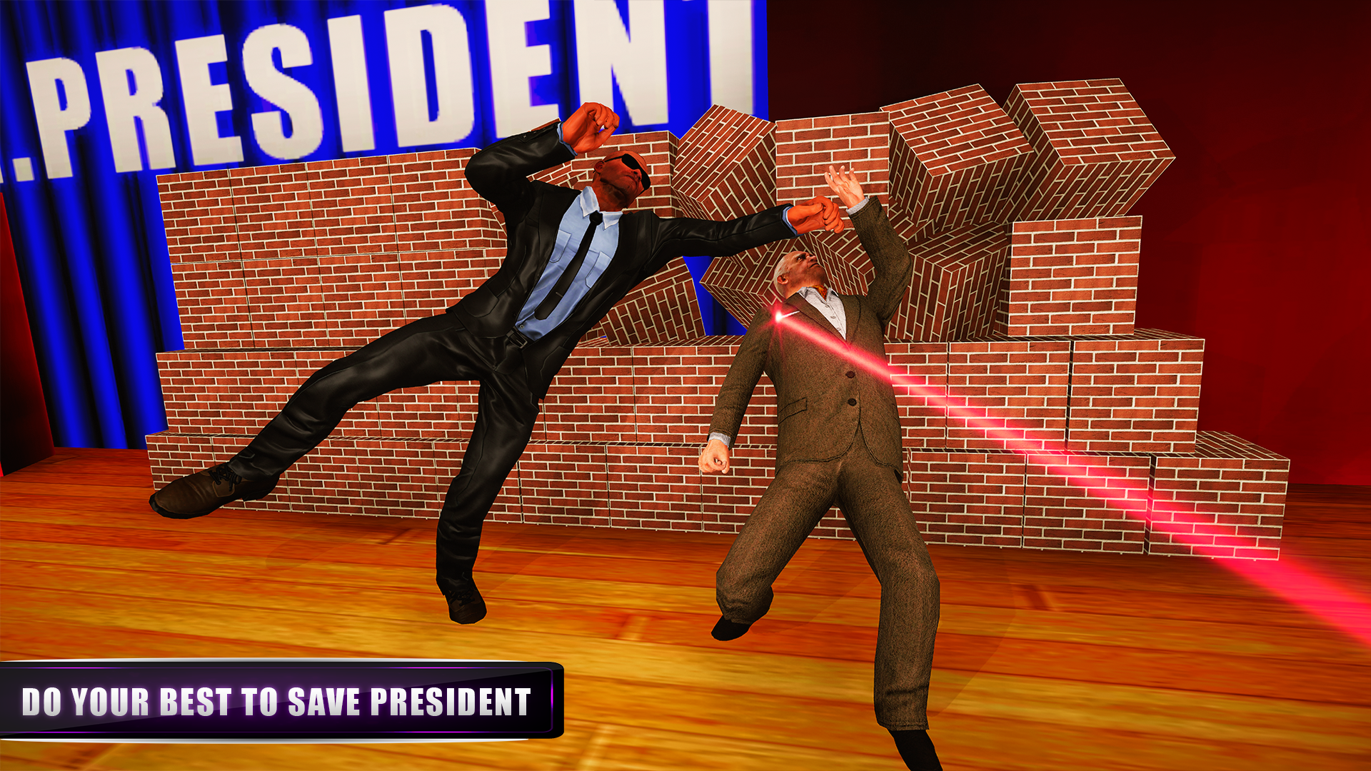 اسکرین شات 3 بازی Bodyguard: Protect President